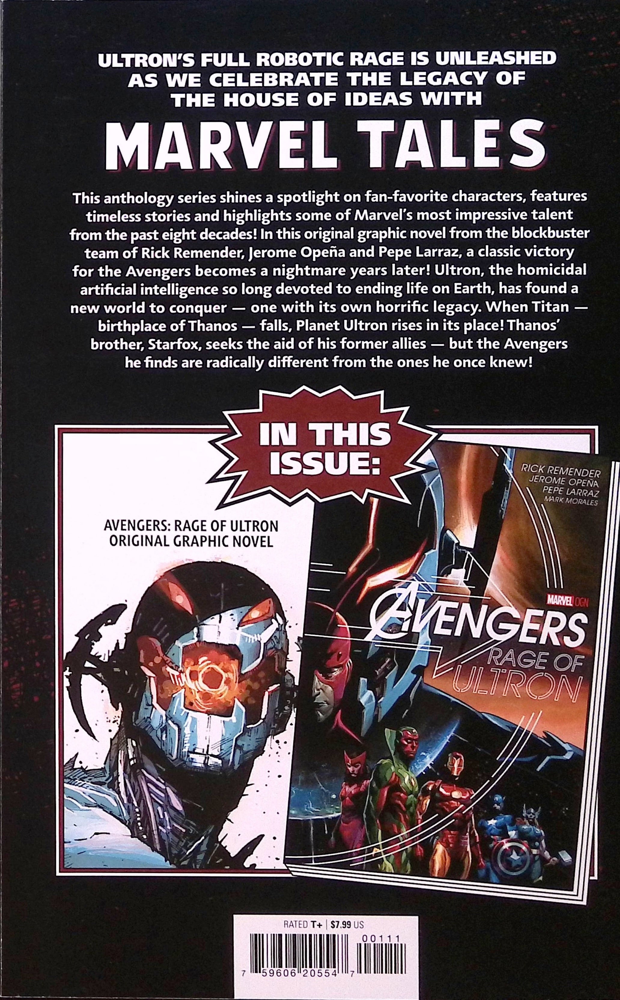 Avengers: Rage of Ultron # 1 2023 Reprint NM