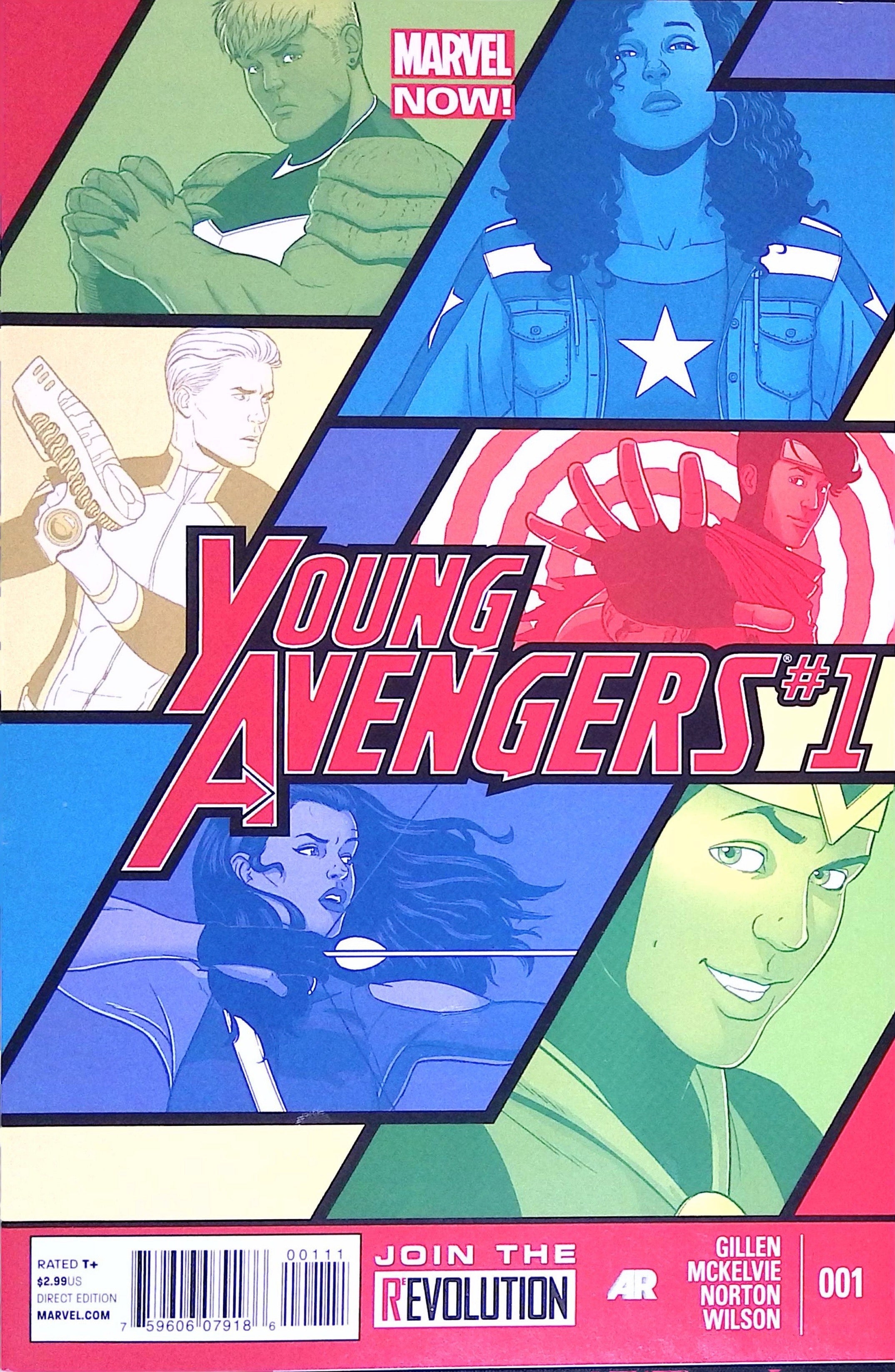 Young Avengers # 1 2013 NM-