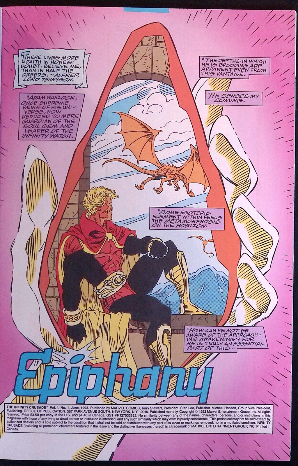 The Infinity Crusade # 1 1993 NM