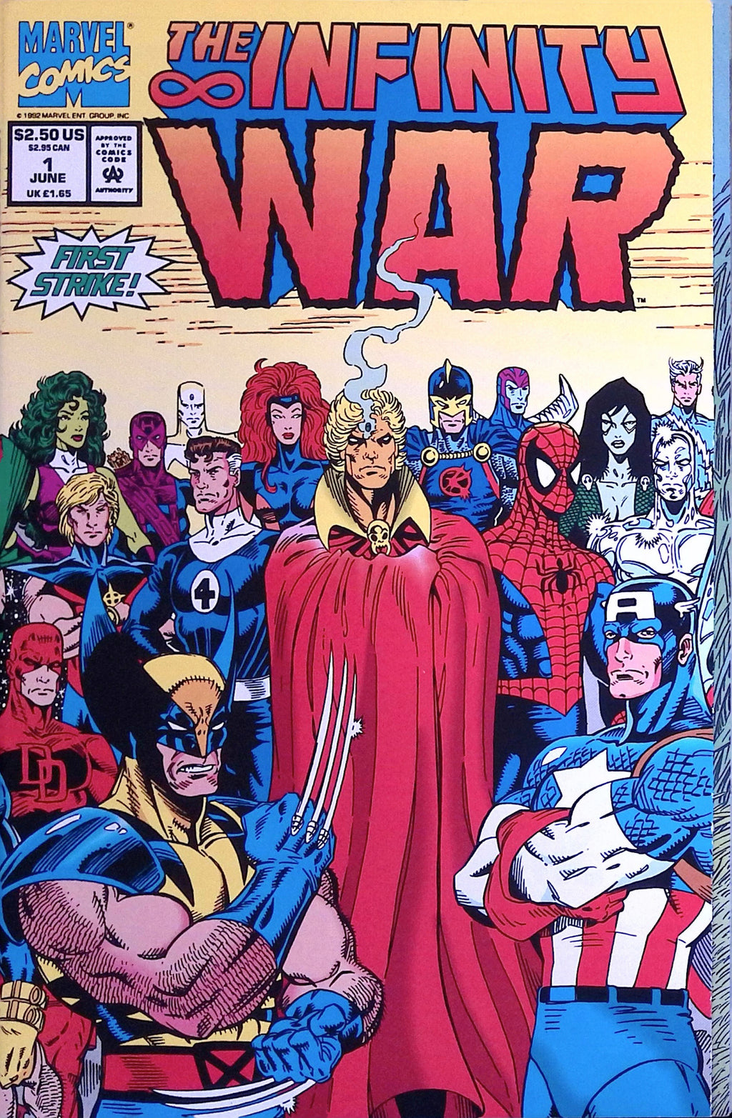The Infinity War # 1 1992 NM