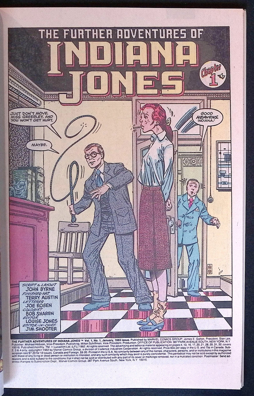 Indiana Jones # 1 1983 NM-
