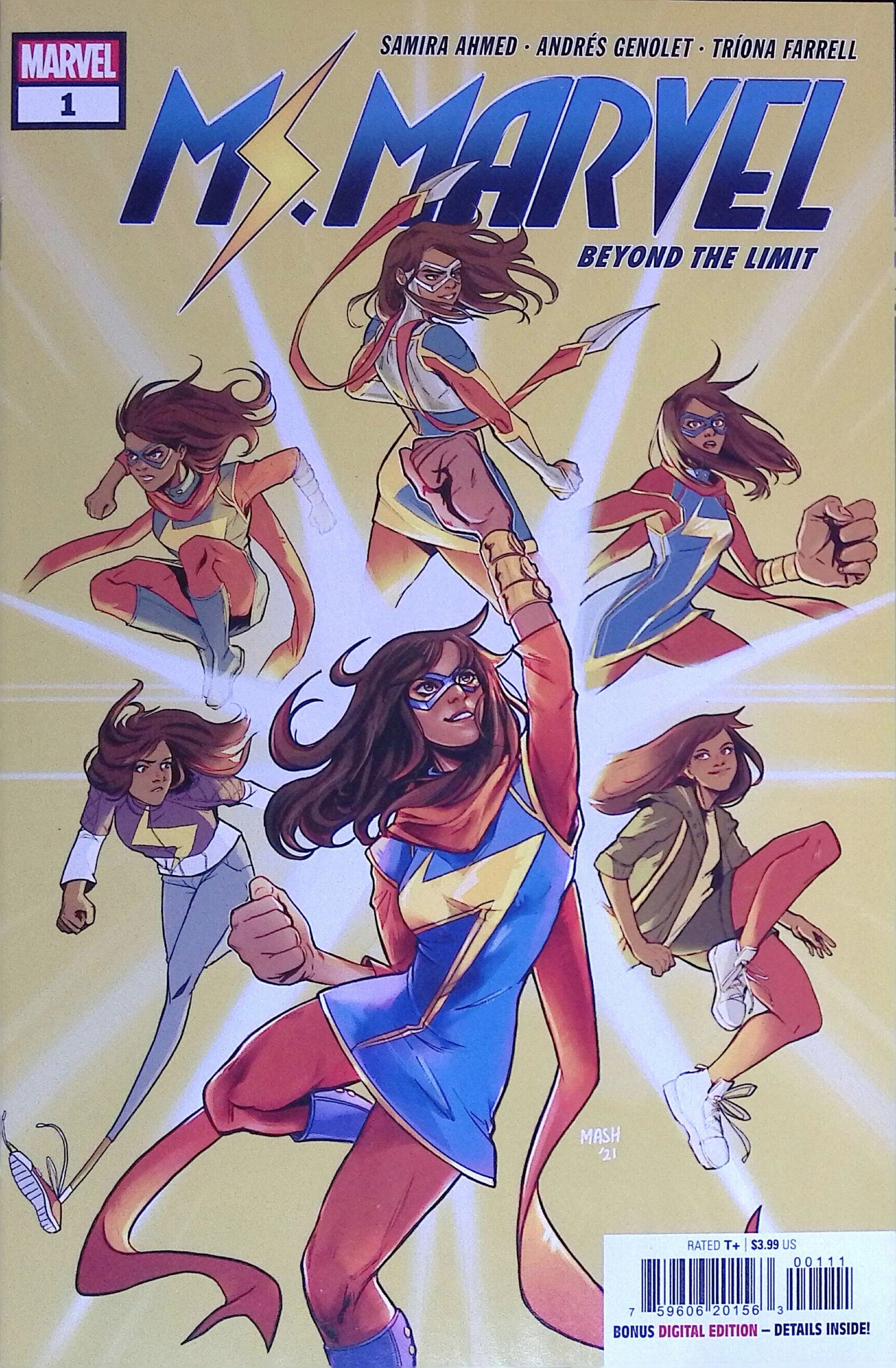 Ms. Marvel: Beyond the Limit # 1 2021 NM
