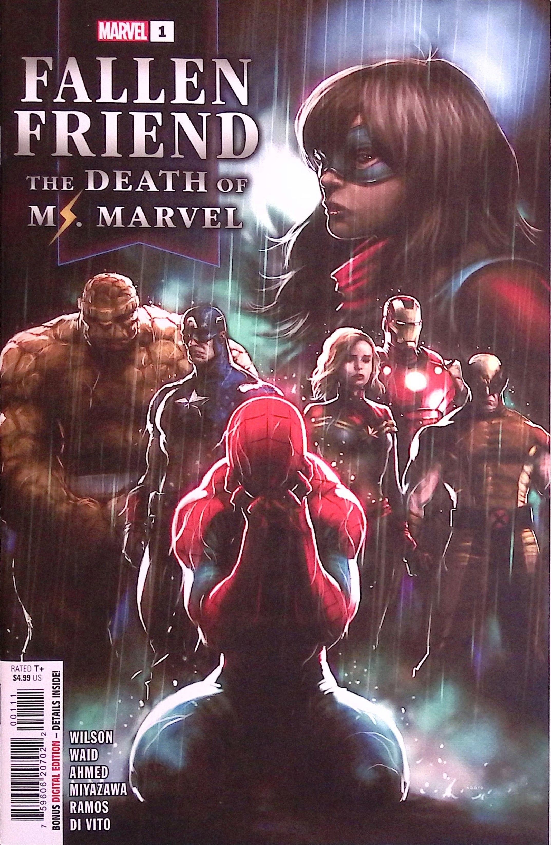 Fallen Friend: The Death of Ms. Marvel # 1 2023 NM