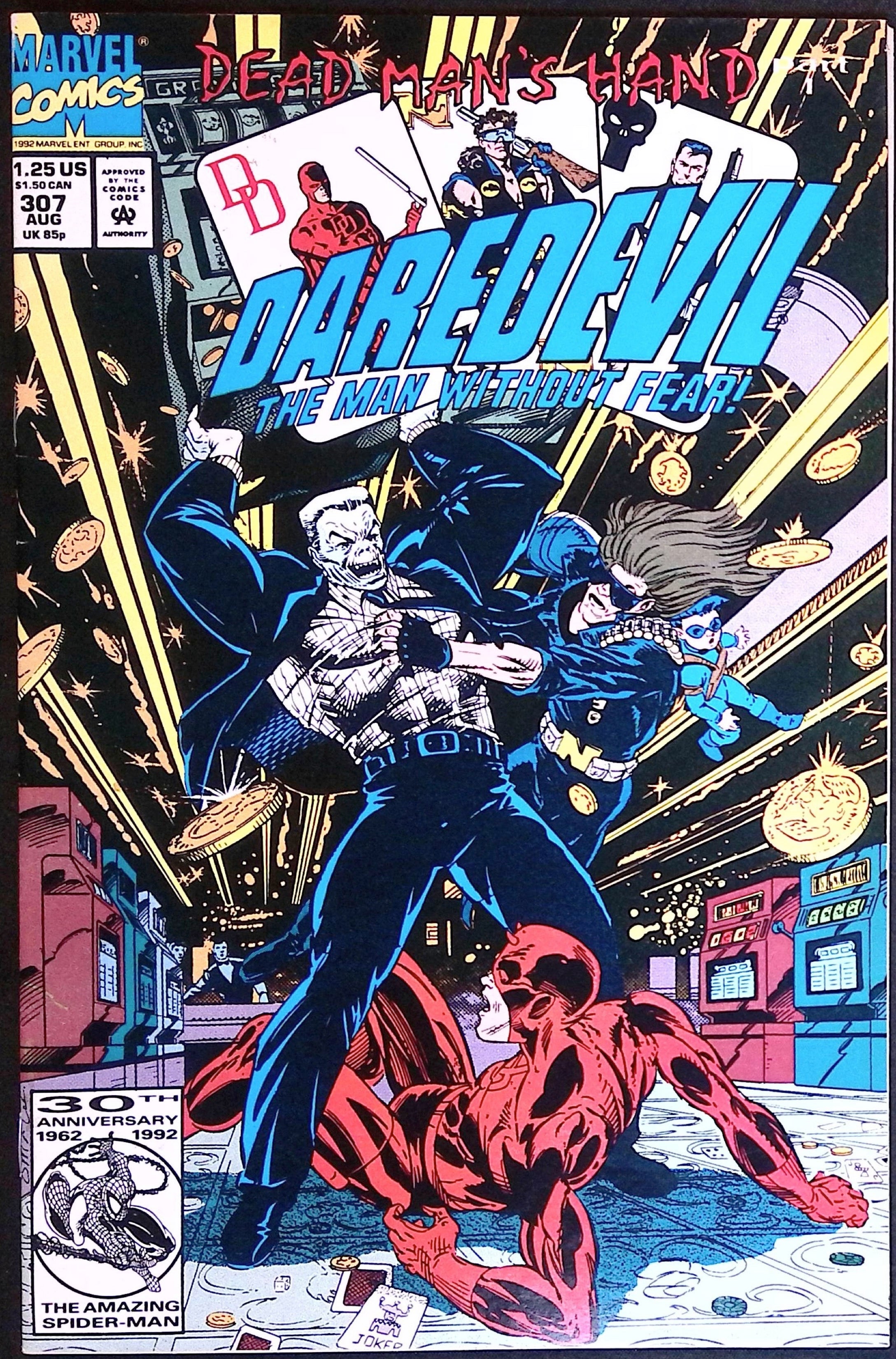 Daredevil # 307 1992 NM-