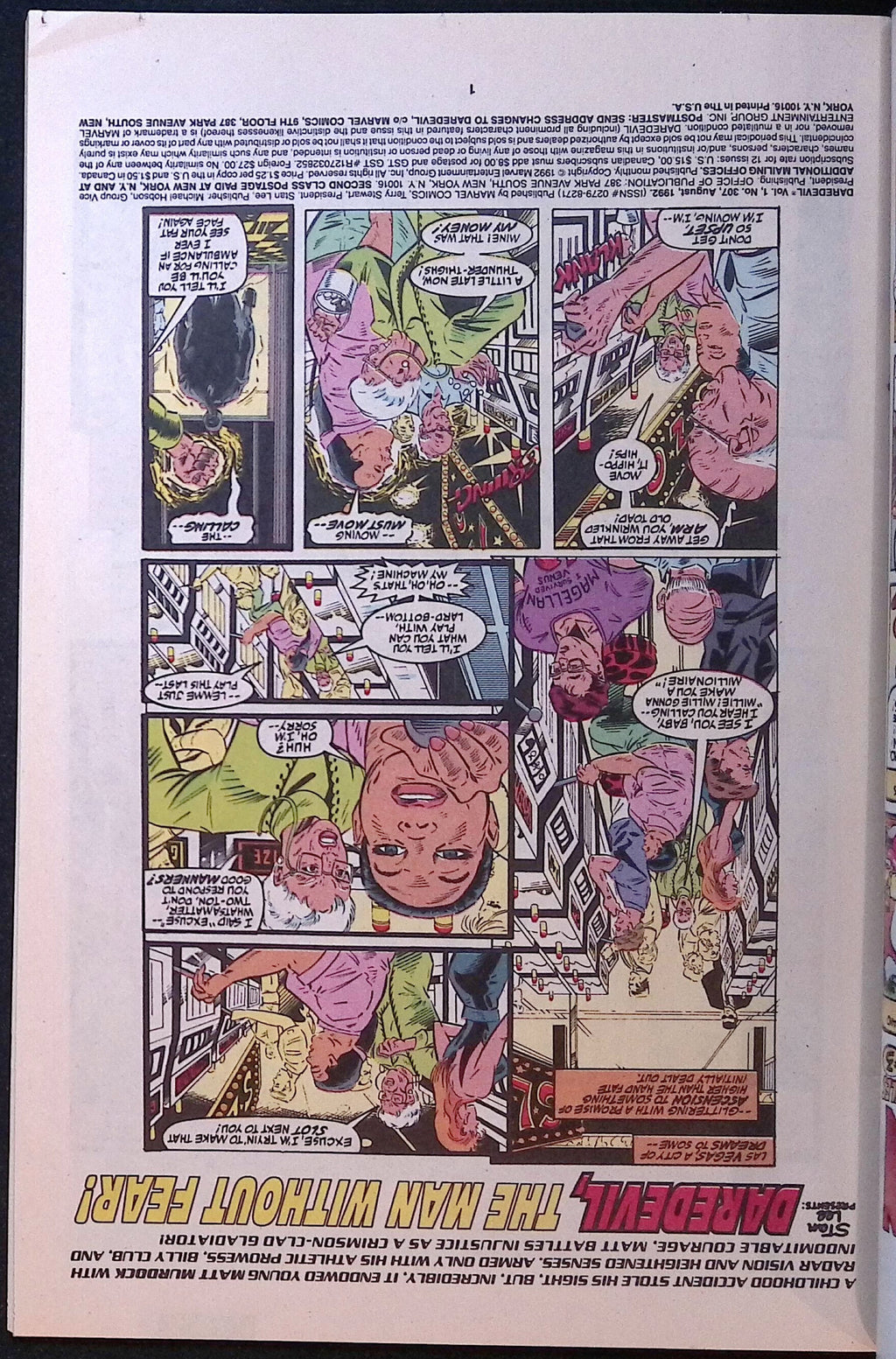 Daredevil # 307 1992 NM-