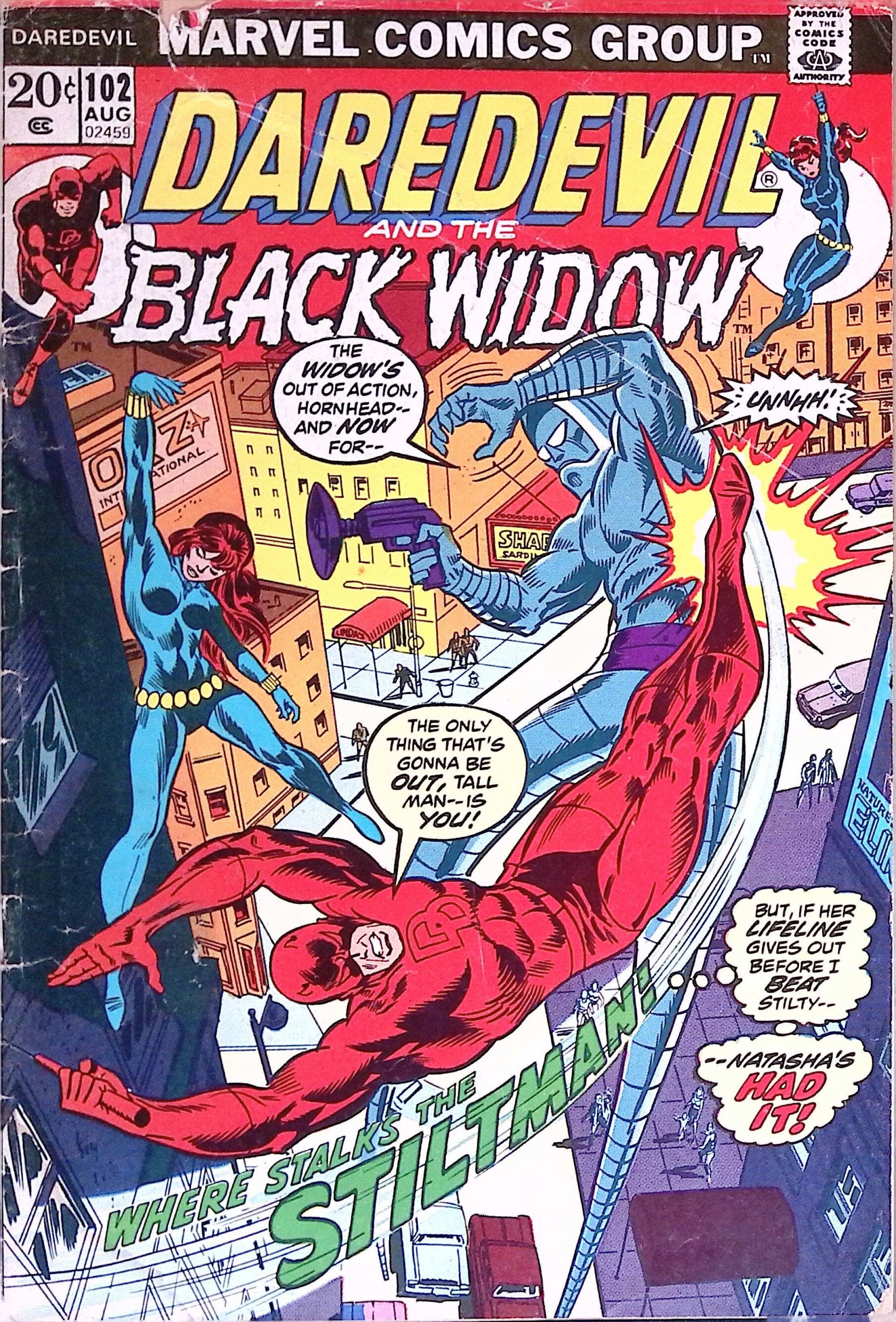 Daredevil # 102 1973 G/VG