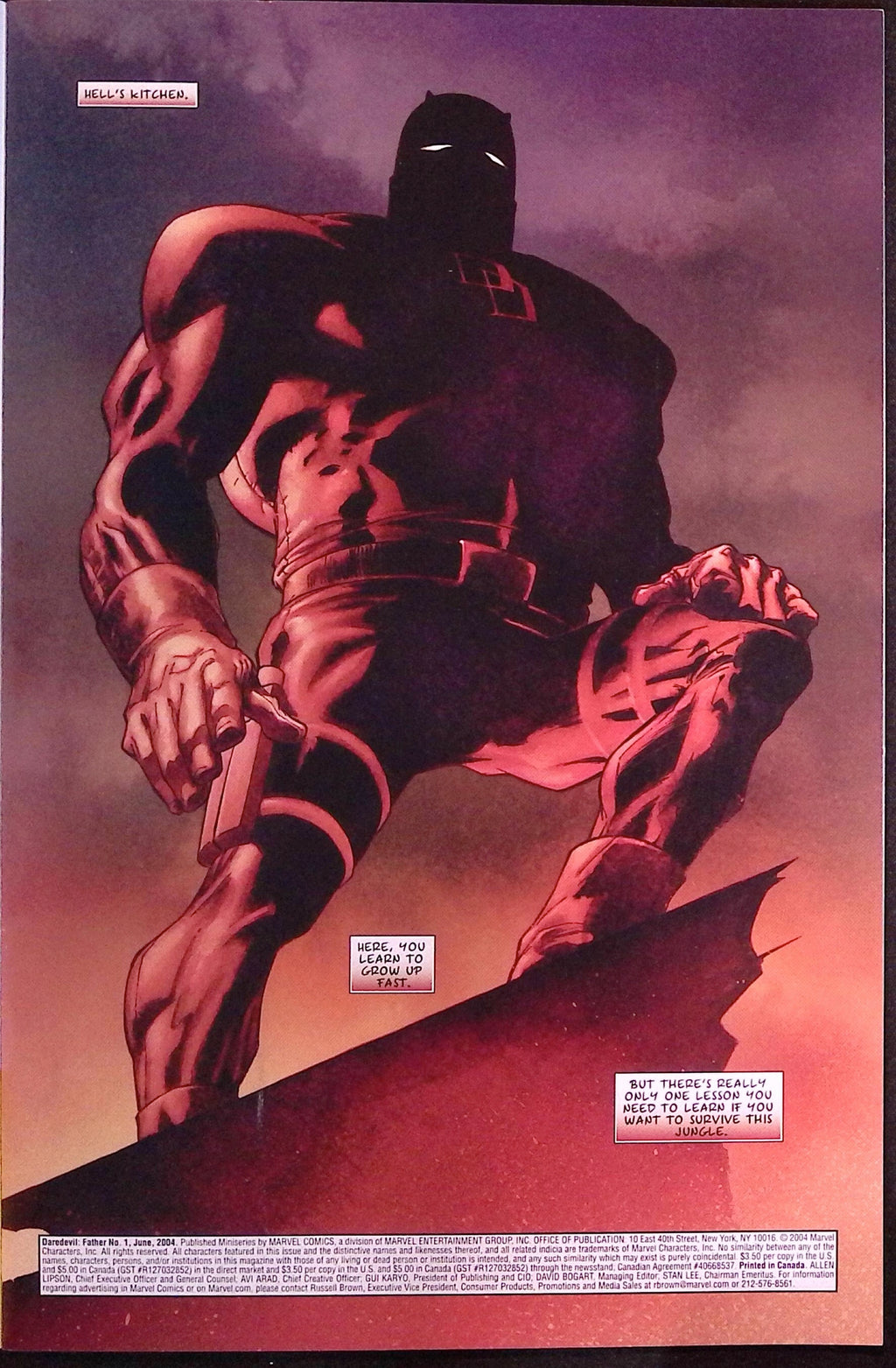 Daredevil: Father # 1 2004 VF/NM