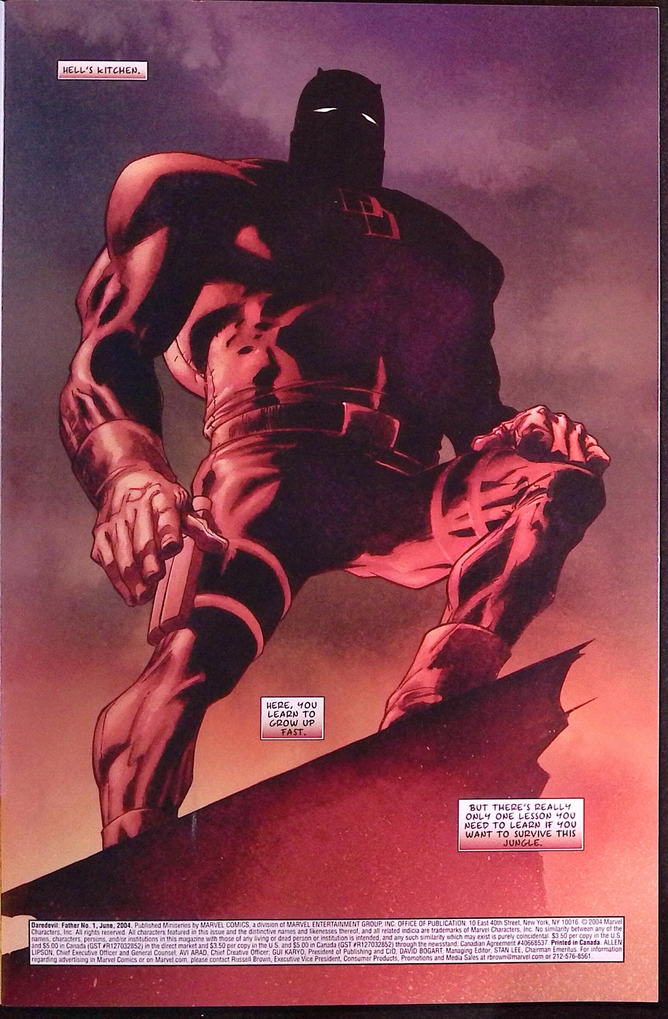 Daredevil: Father # 1 2004 VF/NM