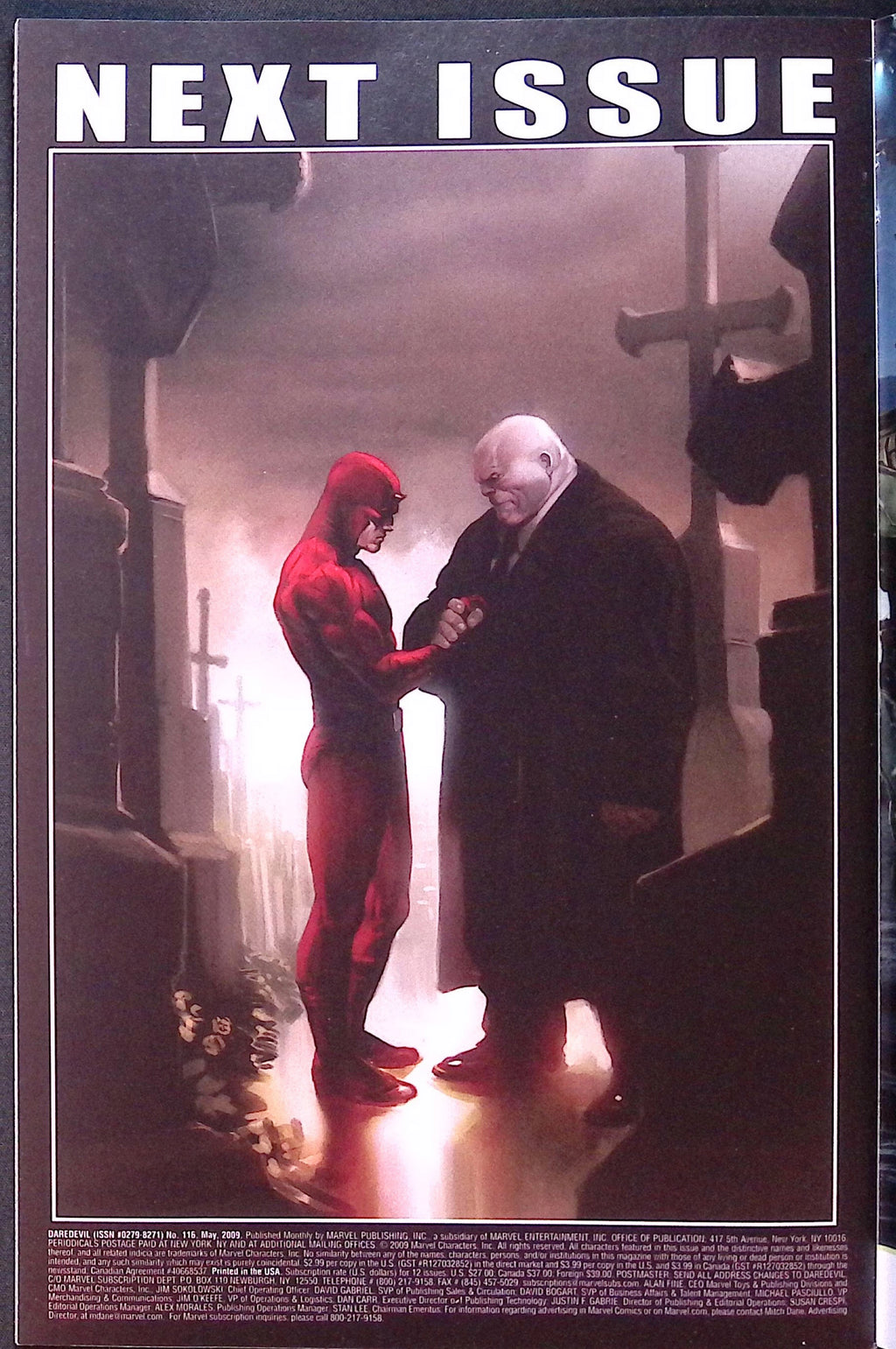 Daredevil # 116 2009 NM-