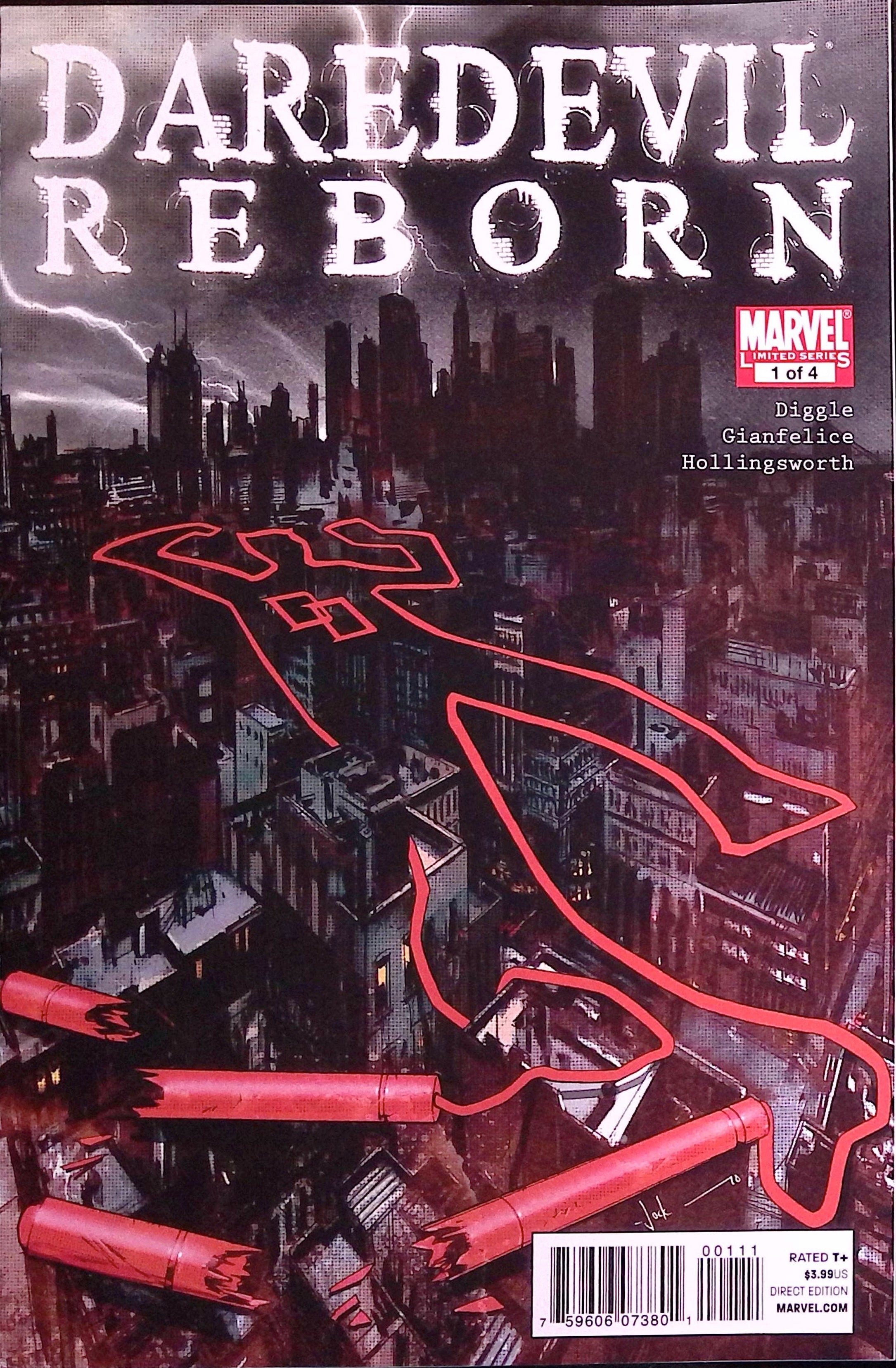 Daredevil: Reborn # 1 2011 NM-