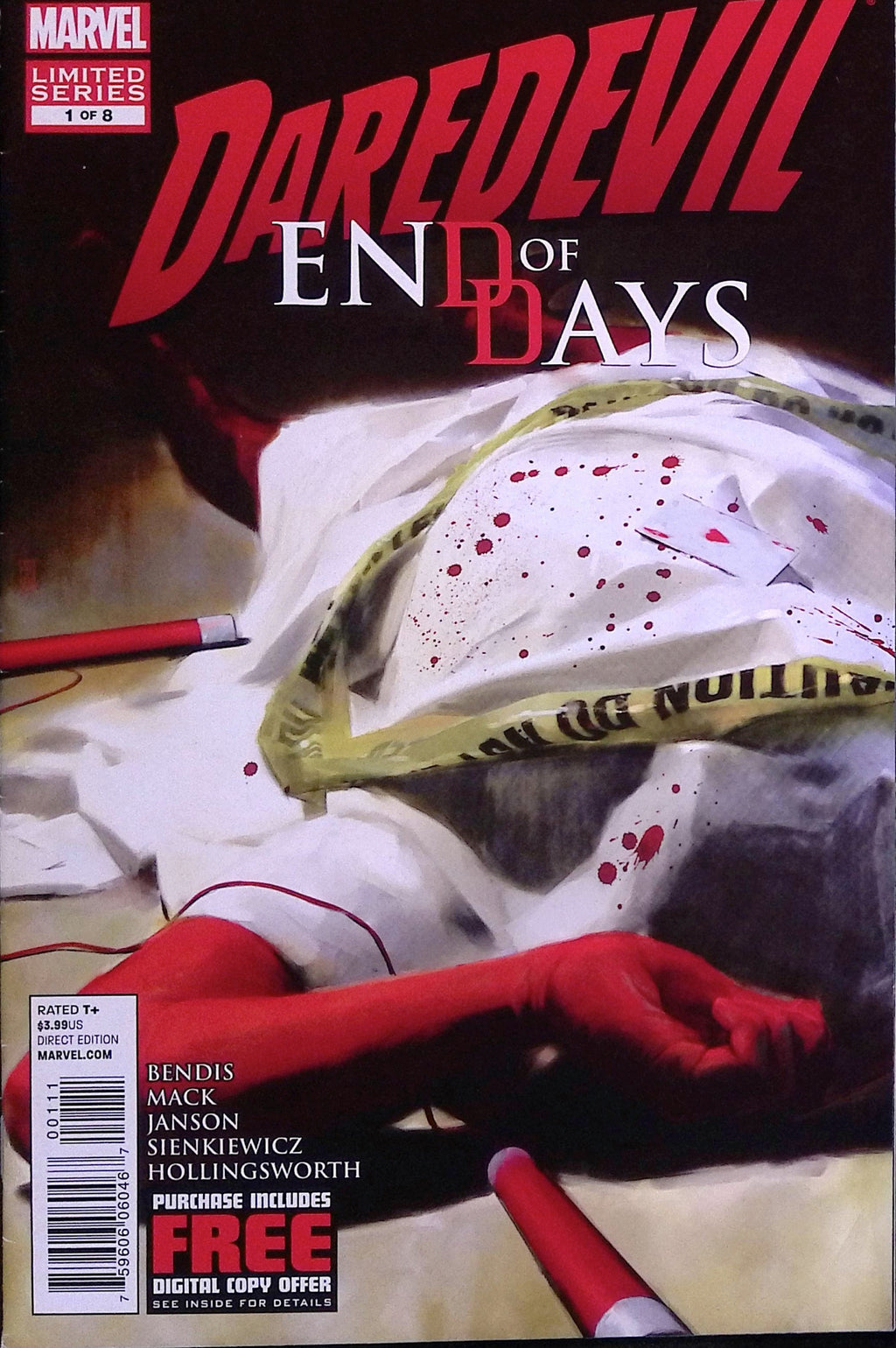 Daredevil: End of Days # 1 2012 VF/NM