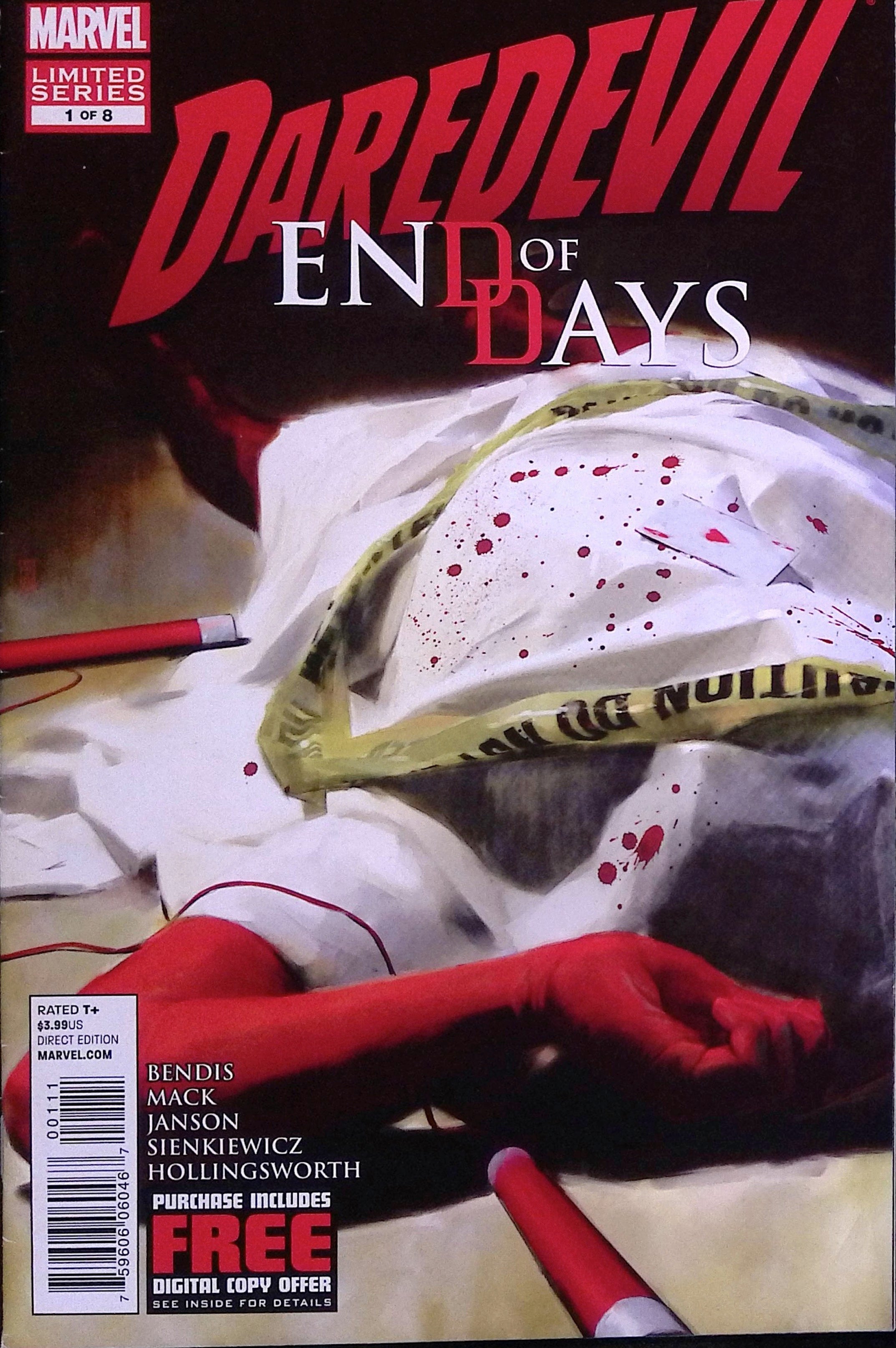 Daredevil: End of Days # 1 2012 VF/NM
