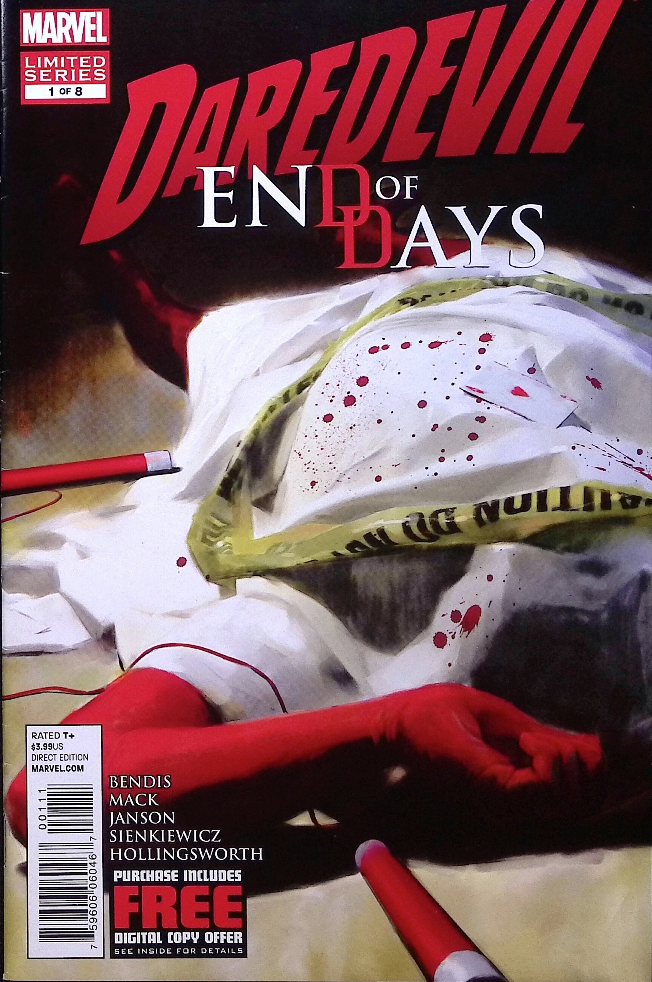 Daredevil: End of Days # 1 2012 VF/NM