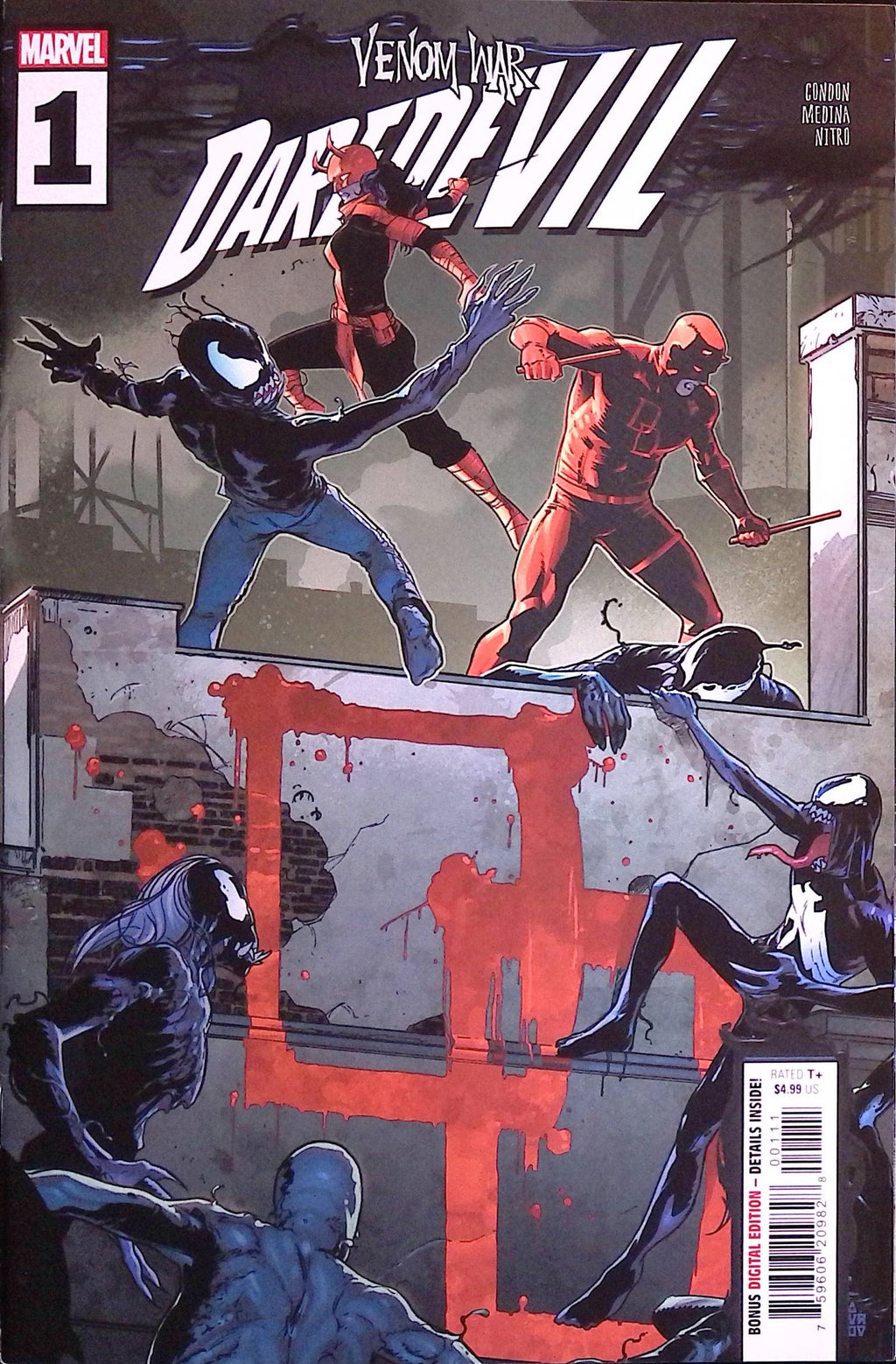 Venom War: Daredevil # 1 2024 NM-