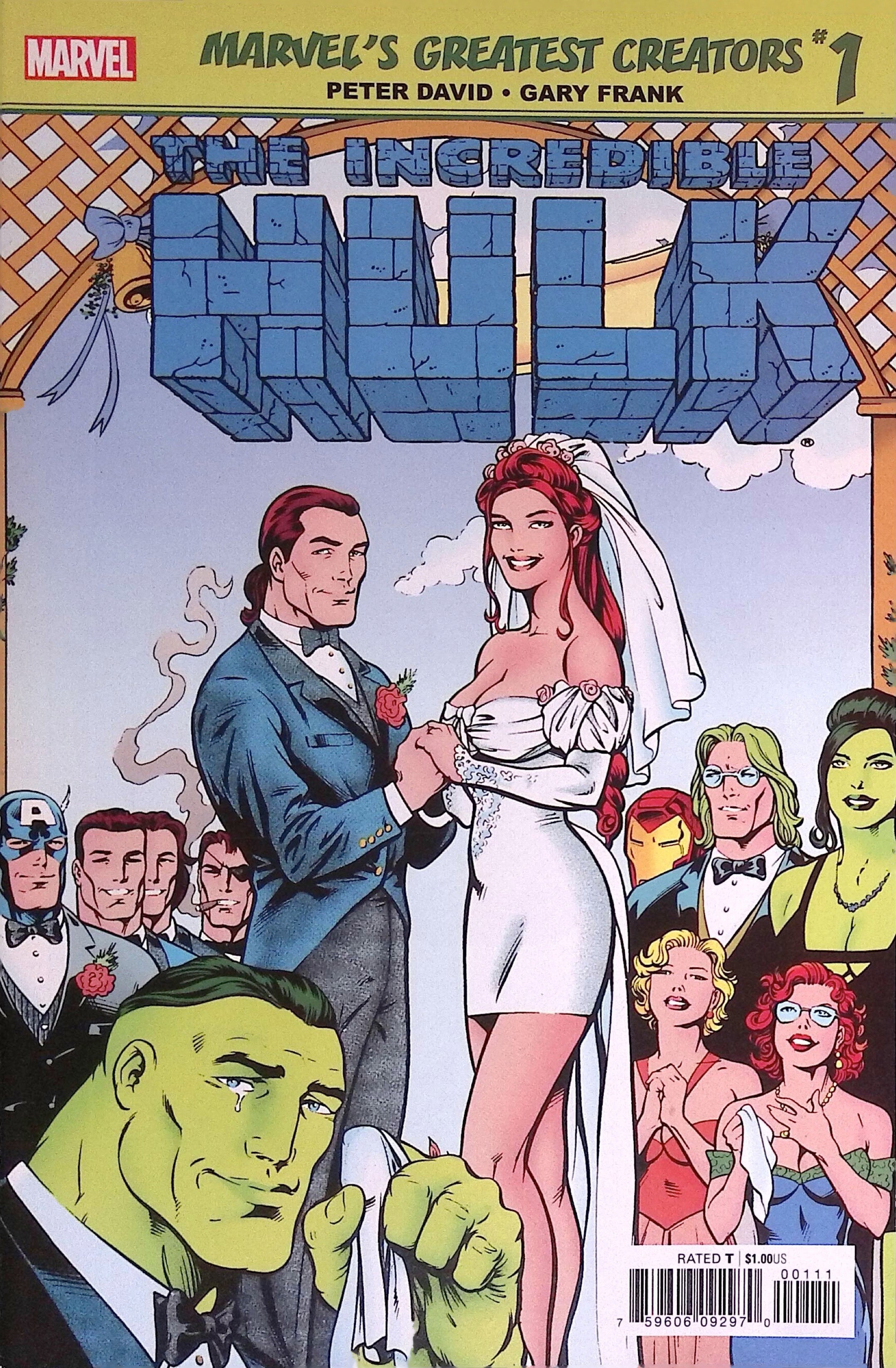 Marvel's Greatest Creators: Hulk – The Wedding of Rick Jones # 1 2019 NM