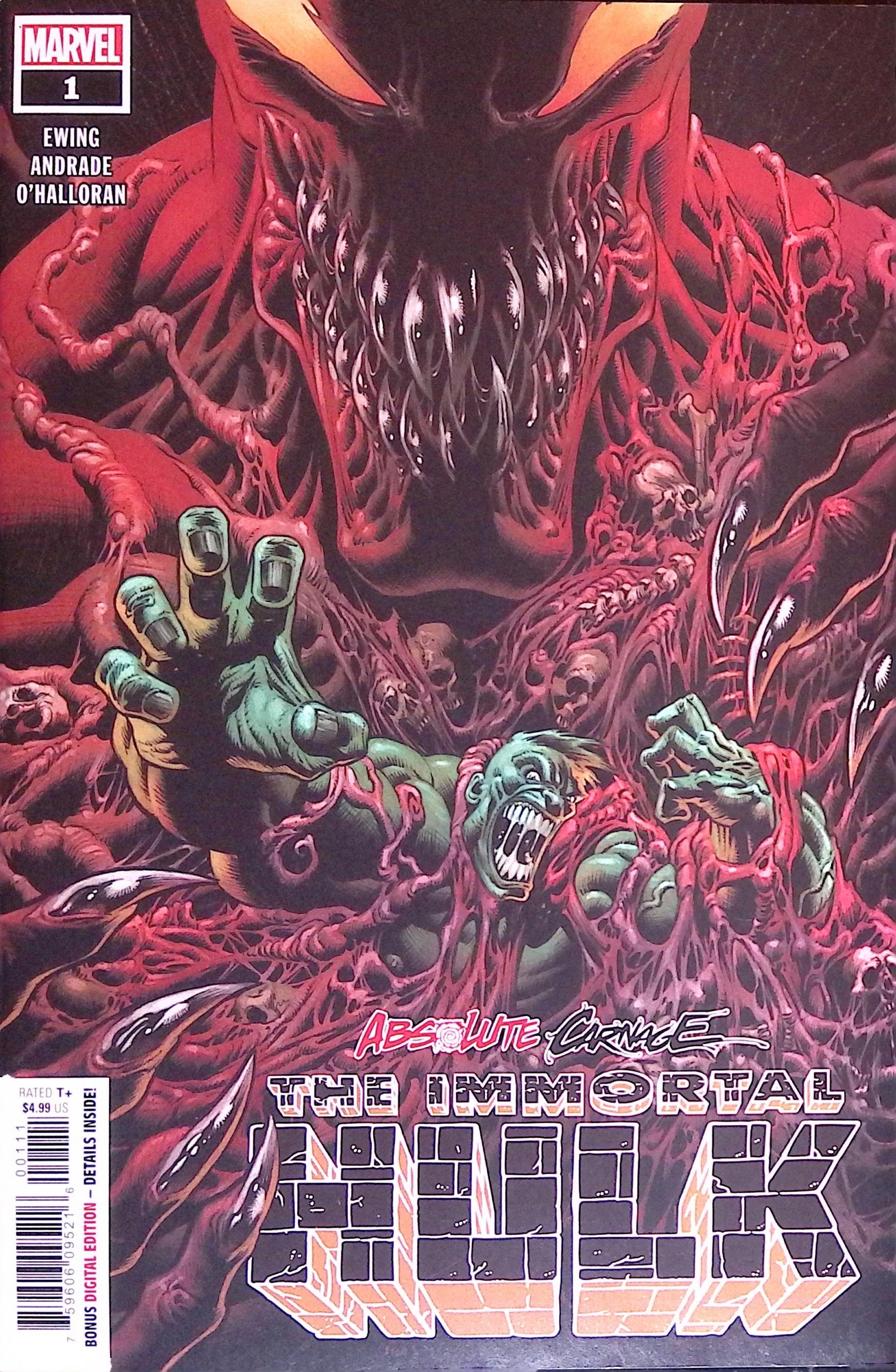 Absolute Carnage: Immortal Hulk # 1 2019 NM