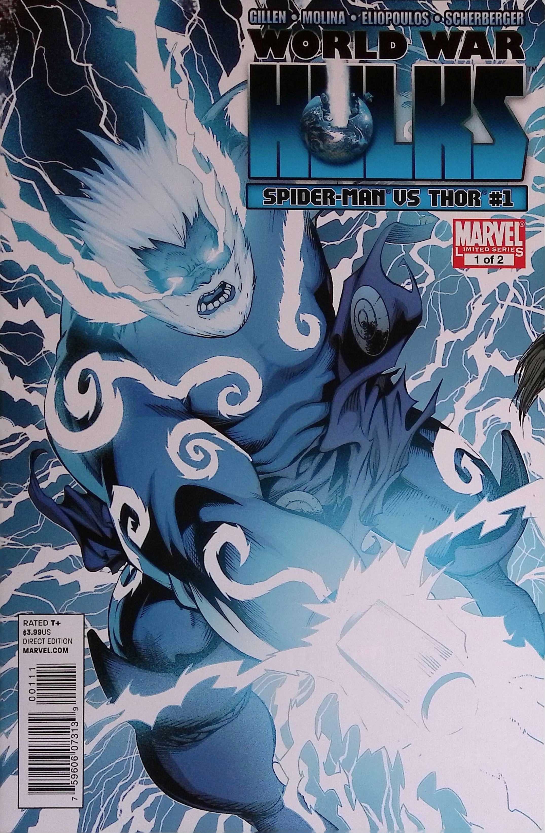 World War Hulks: Spider-Man vs. Thor # 1 2010 NM-
