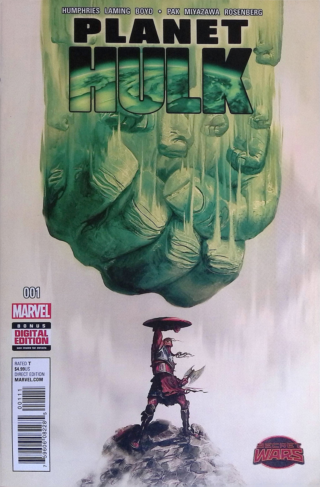 Planet Hulk # 1 2015 NM-