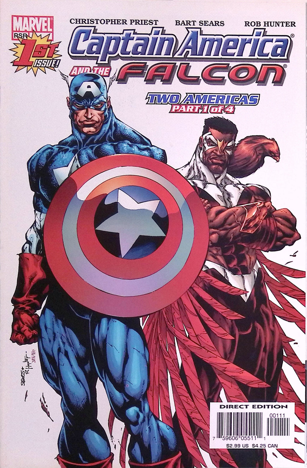 Captain America and the Falcon # 1 2004 NM-