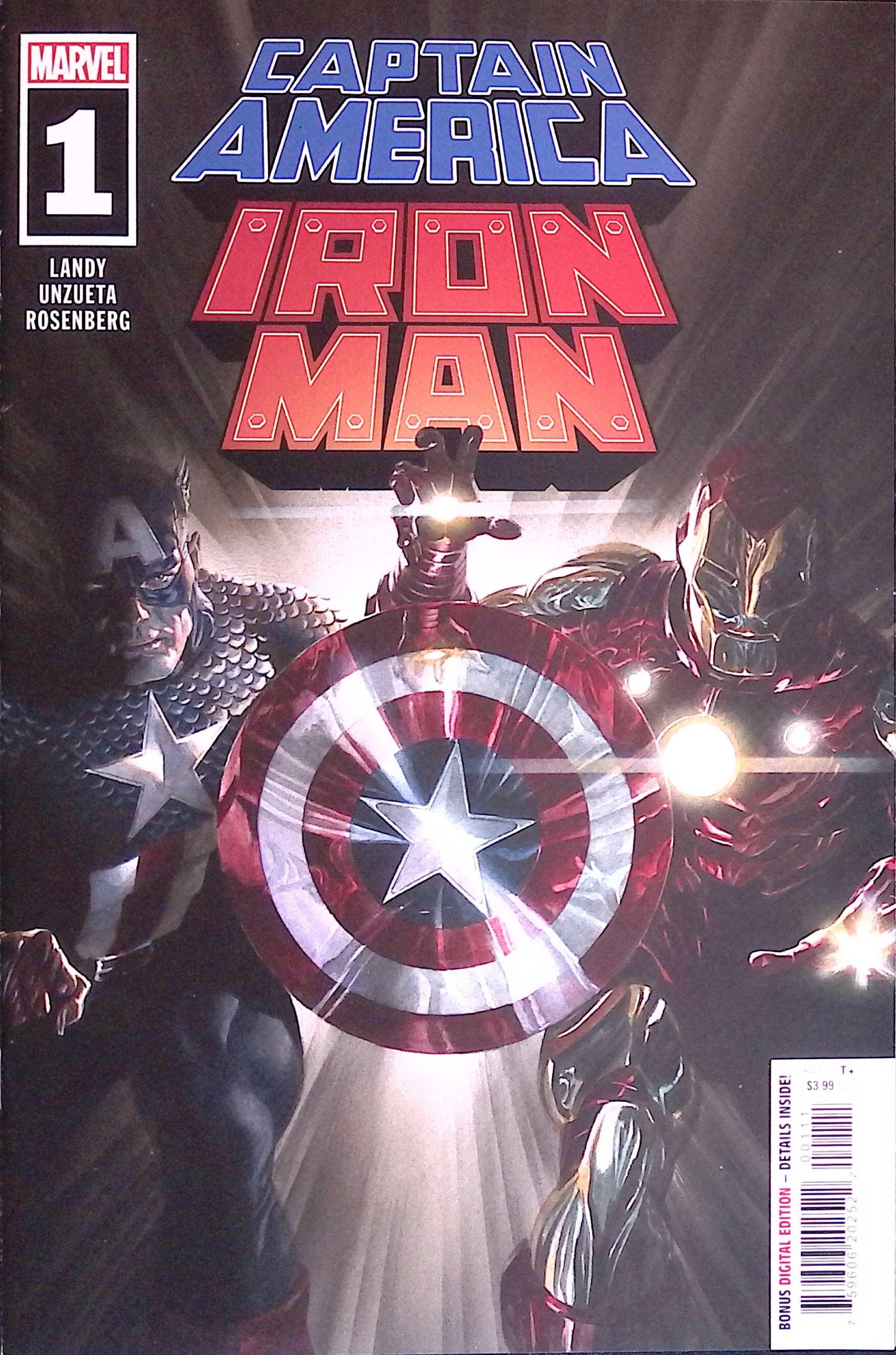 Captain America/Iron Man # 1 2022 NM-