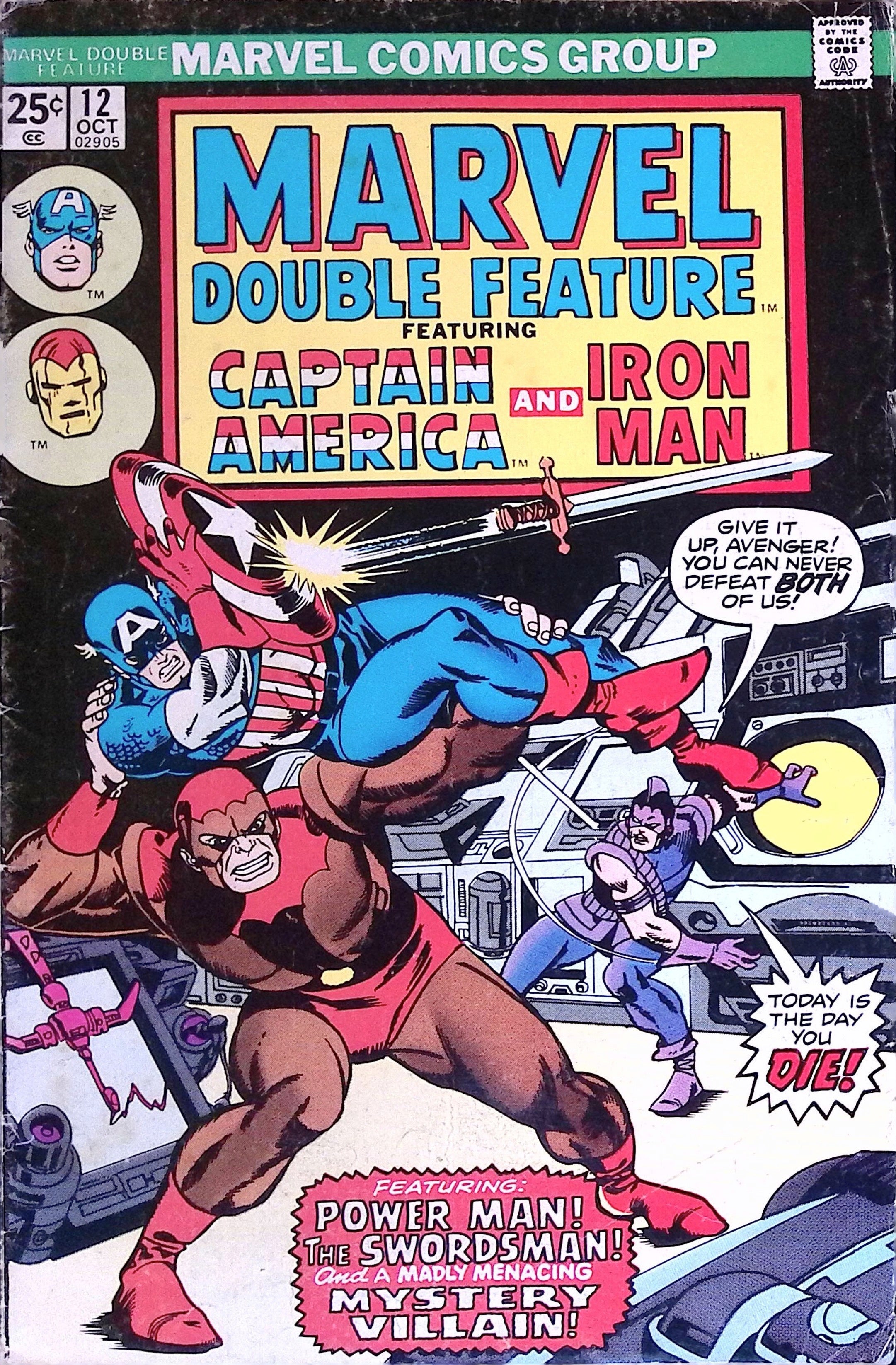 Marvel Double Feature # 12 1975 FN