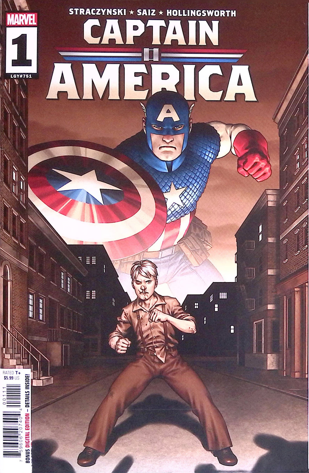 Captain America # 1 2023 NM-