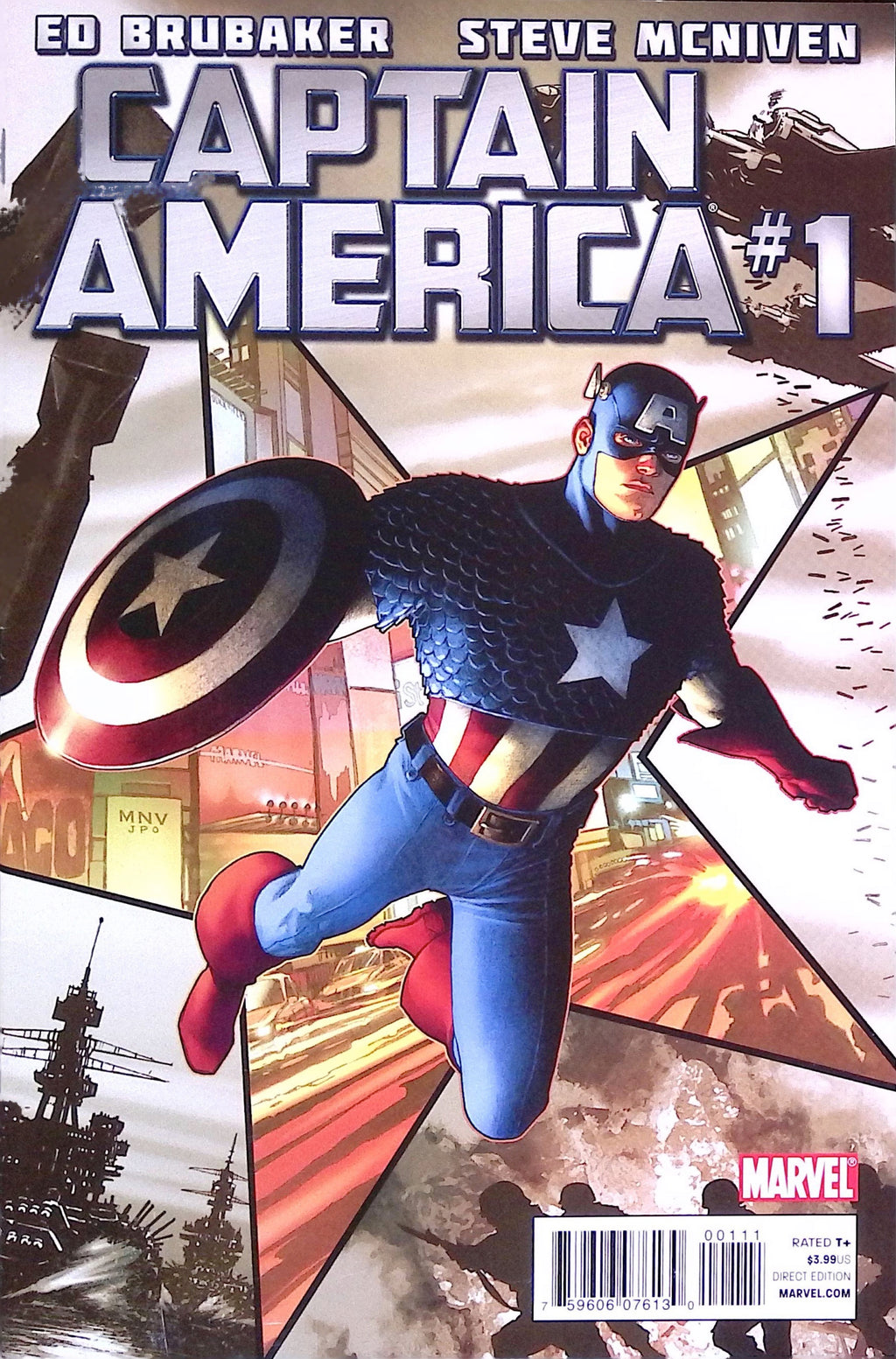 Captain America # 1 2011 NM-