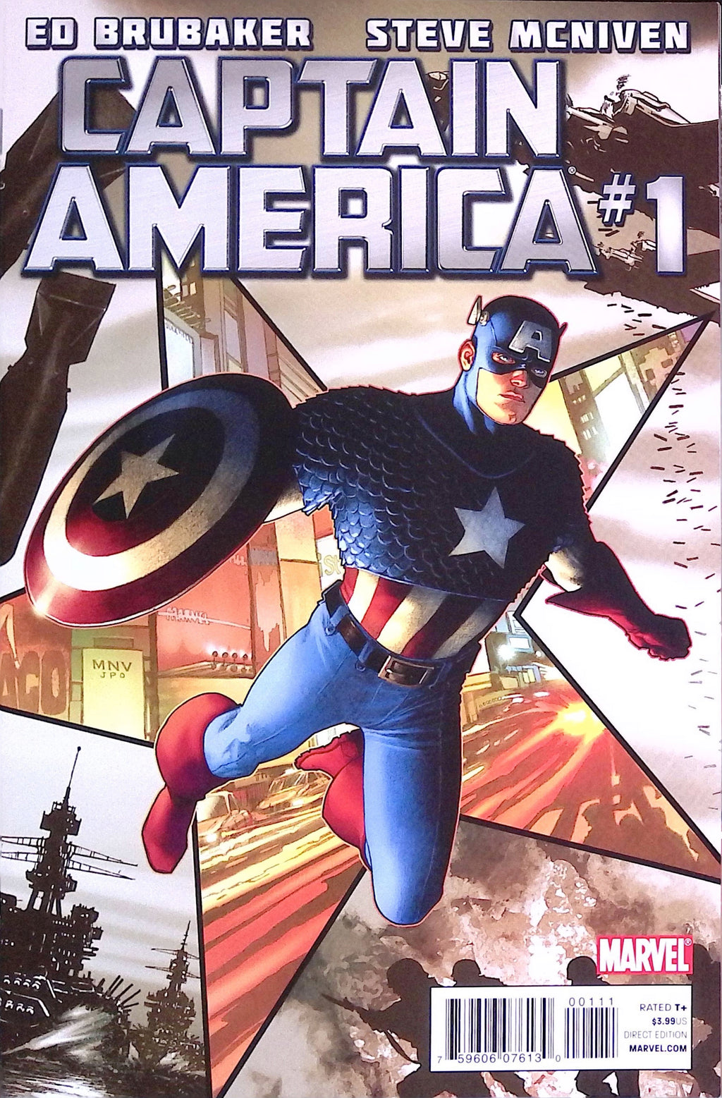 Captain America # 1 2011 NM-