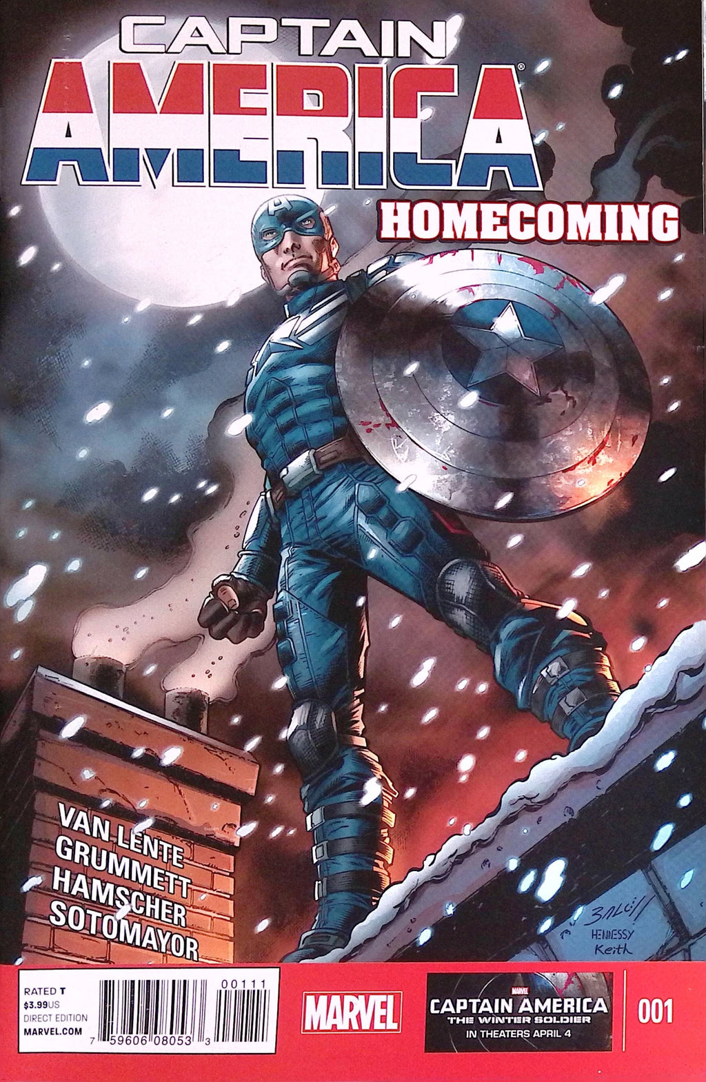 Captain America: Homecoming # 1 2014 NM-