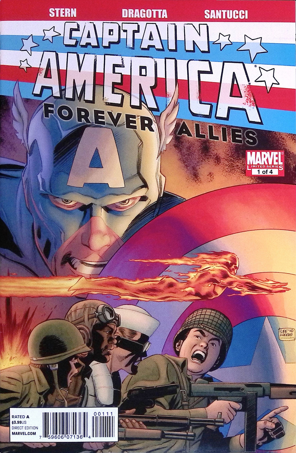 Captain America: Forever Allies # 1 2010 NM-