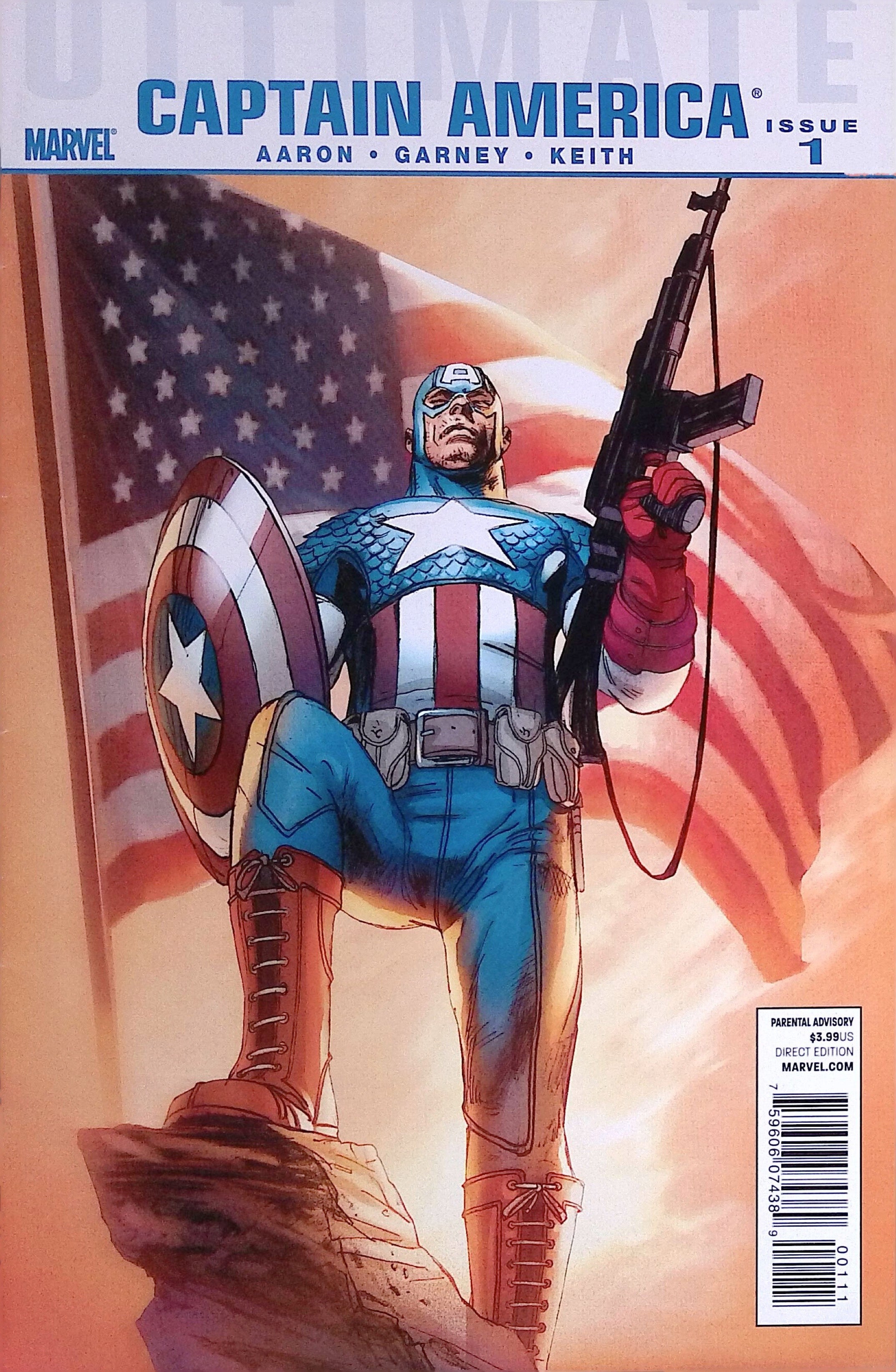 Ultimate Captain America # 1 2011 NM-