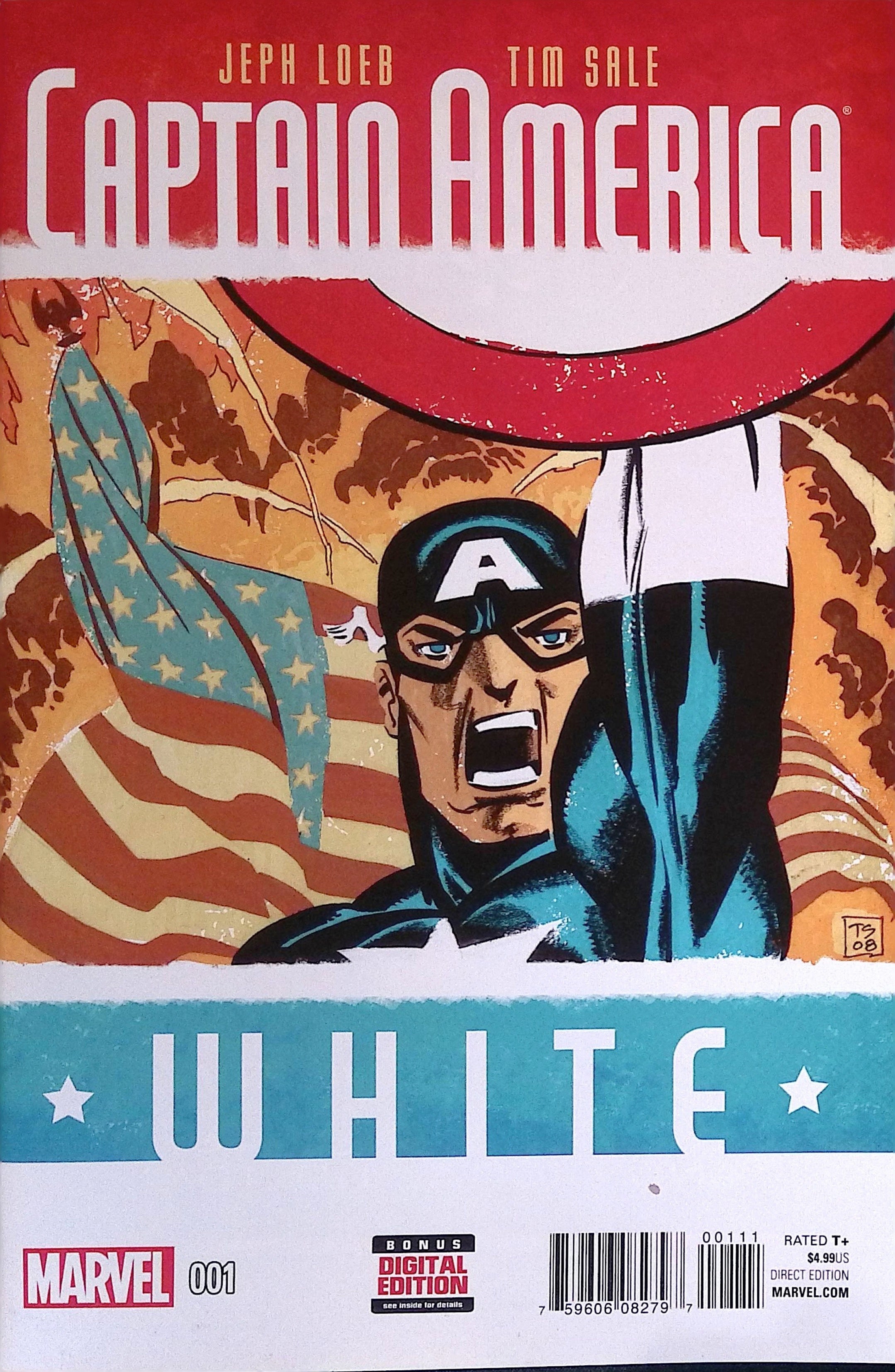 Captain America: White # 1 2015 NM-