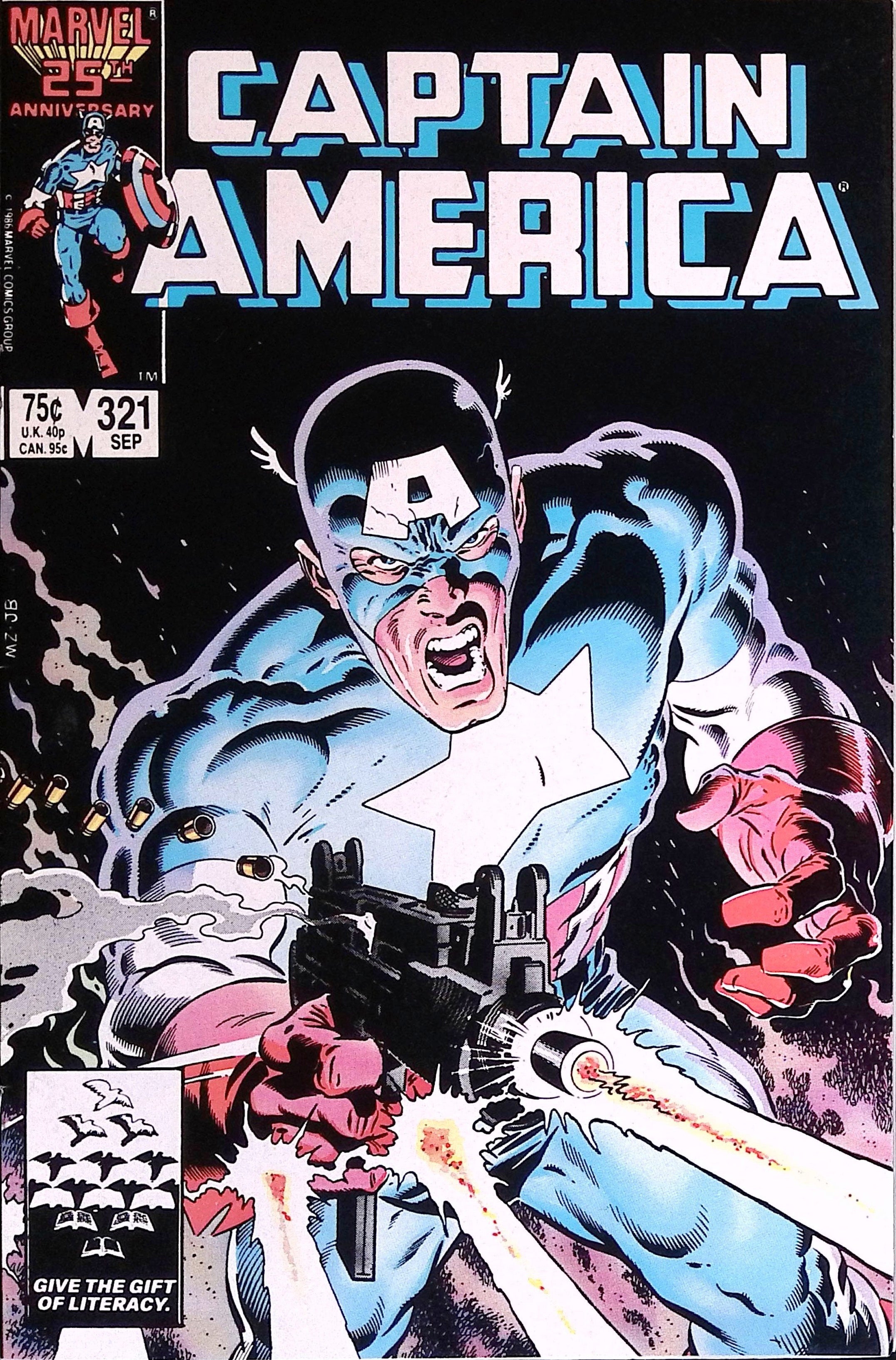 Captain America # 321 1986 NM-