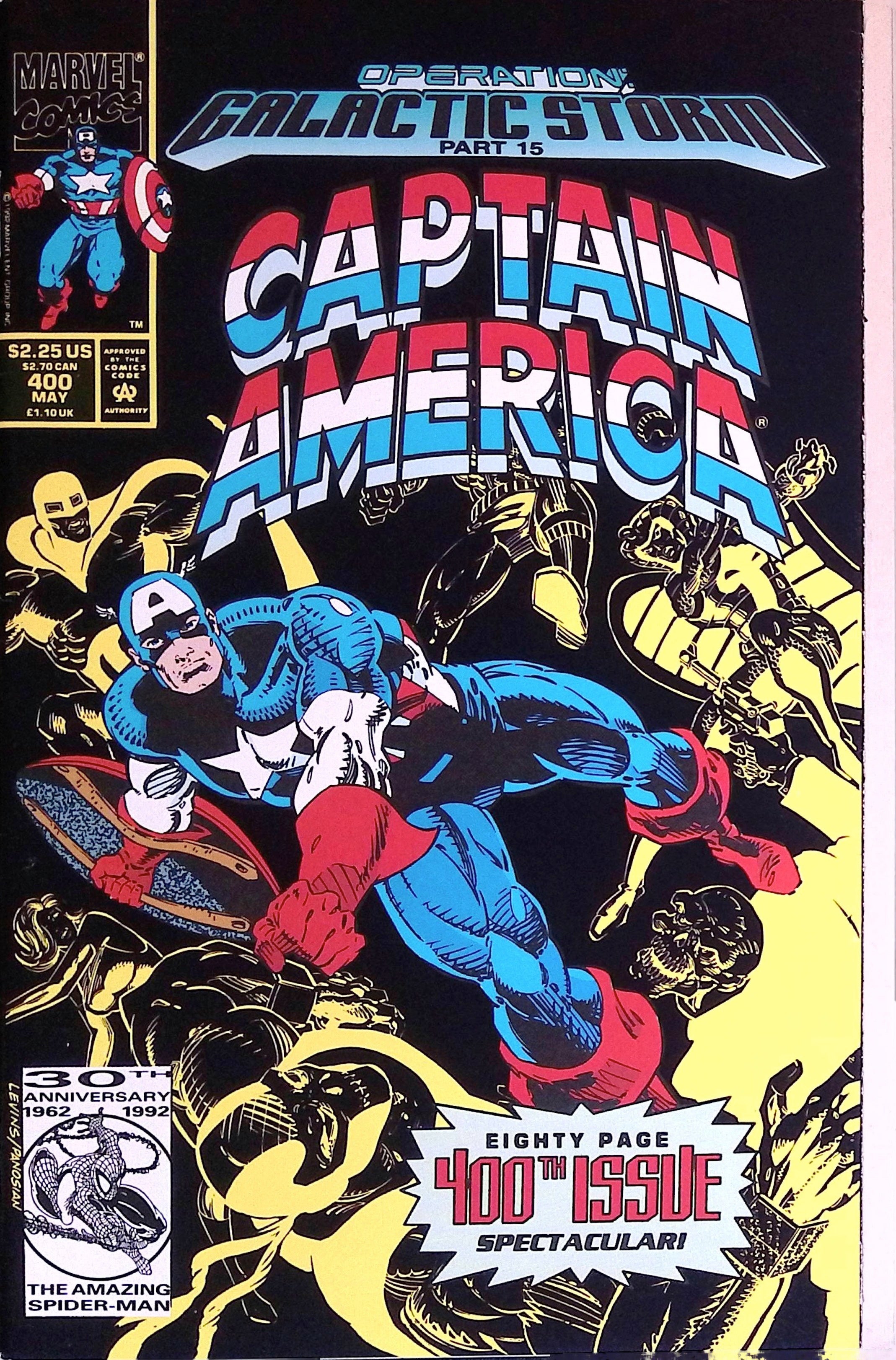 Captain America # 400 1992 NM-