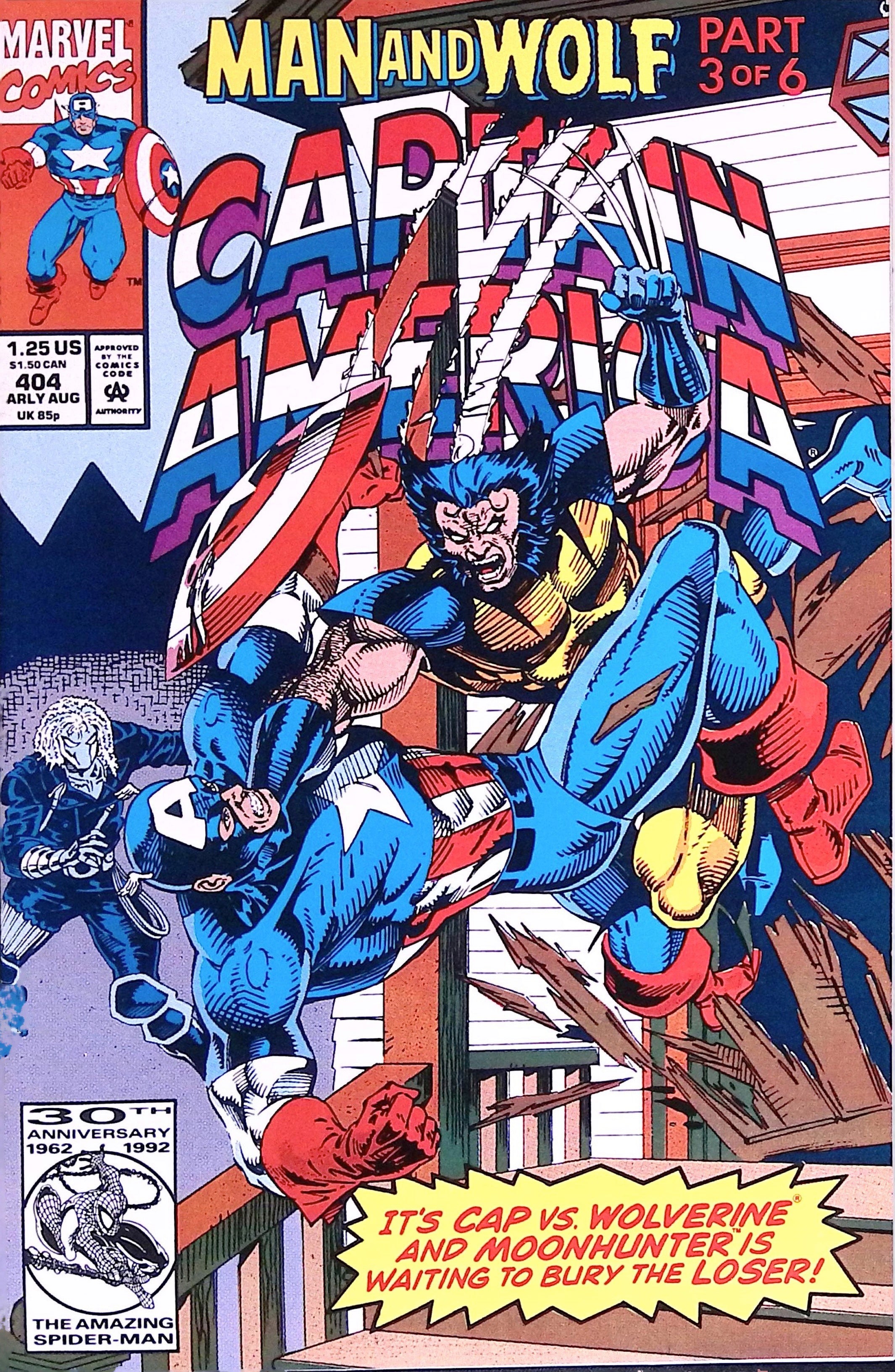 Captain America # 404 1992 NM