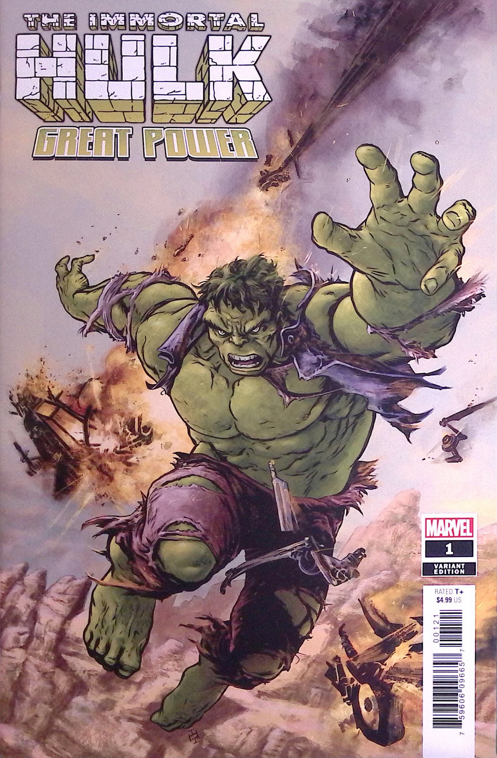 Immortal Hulk: Great Power # 1 Max Fiumara Variant 2020 NM-