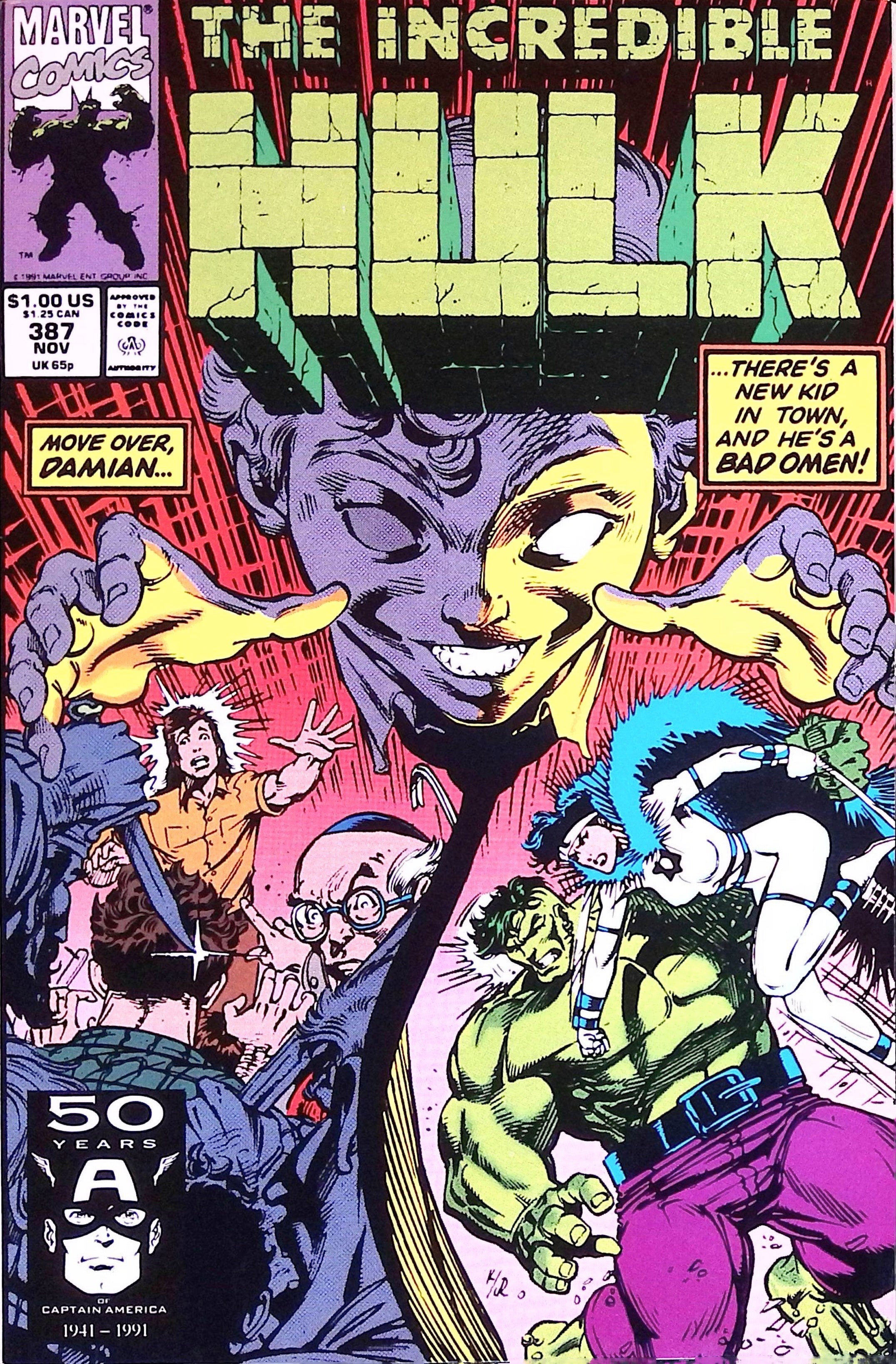 The Incredible Hulk # 387 1991 VF/NM