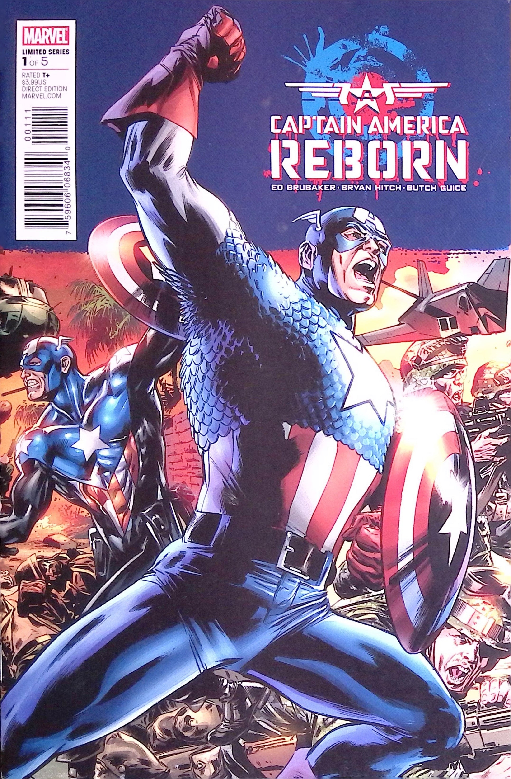 Captain America: Reborn # 1 2009 VF/NM