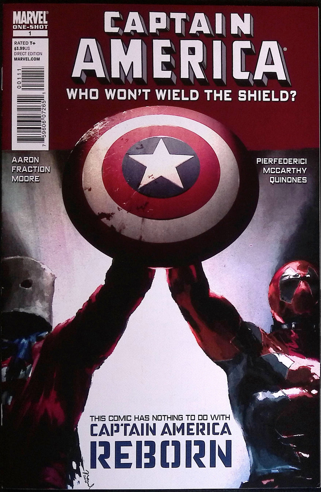 Captain America: Who Will Wield the Shield? # 1 2010 NM-