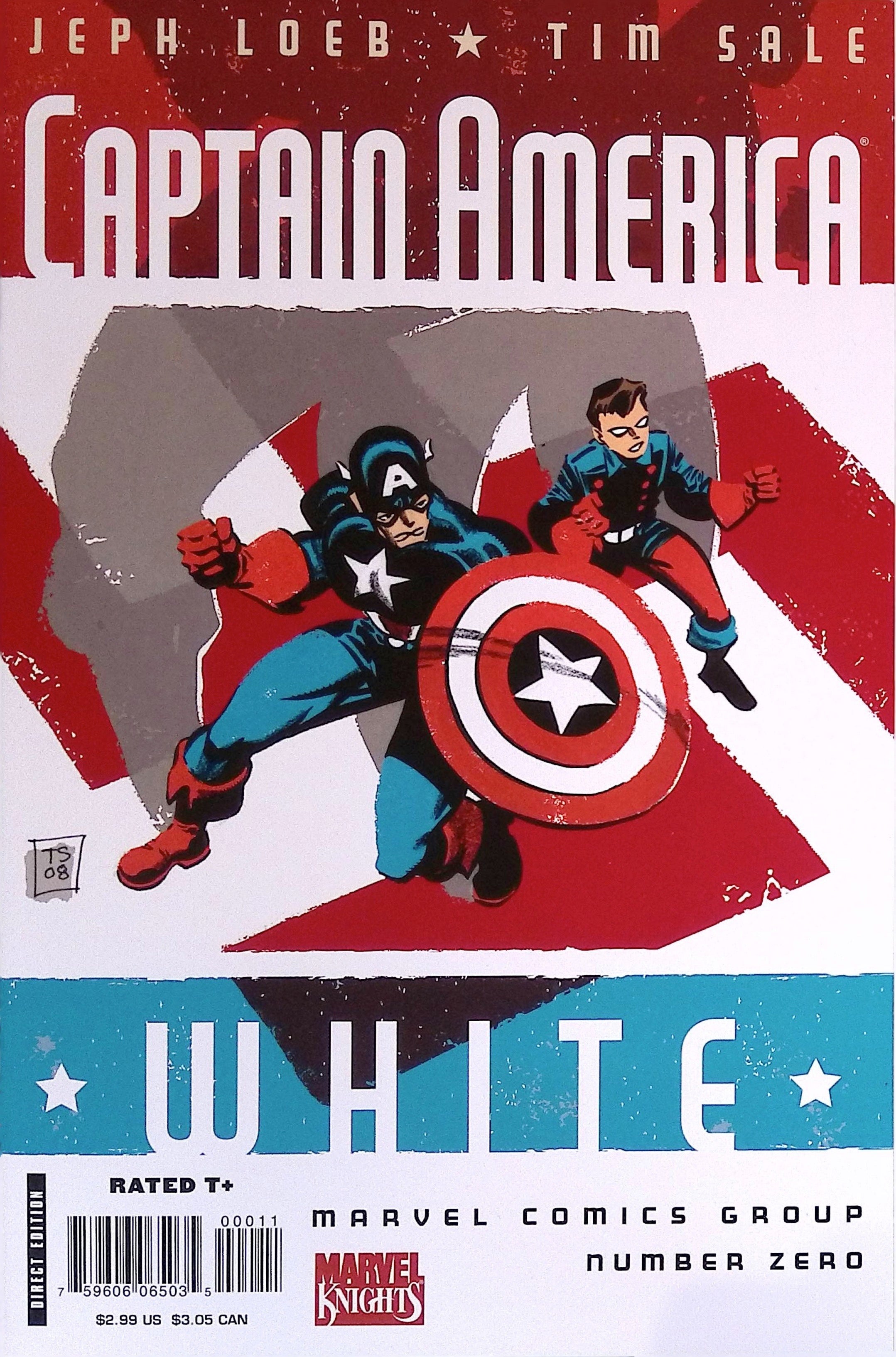 Captain America: White # 0 2008 NM-