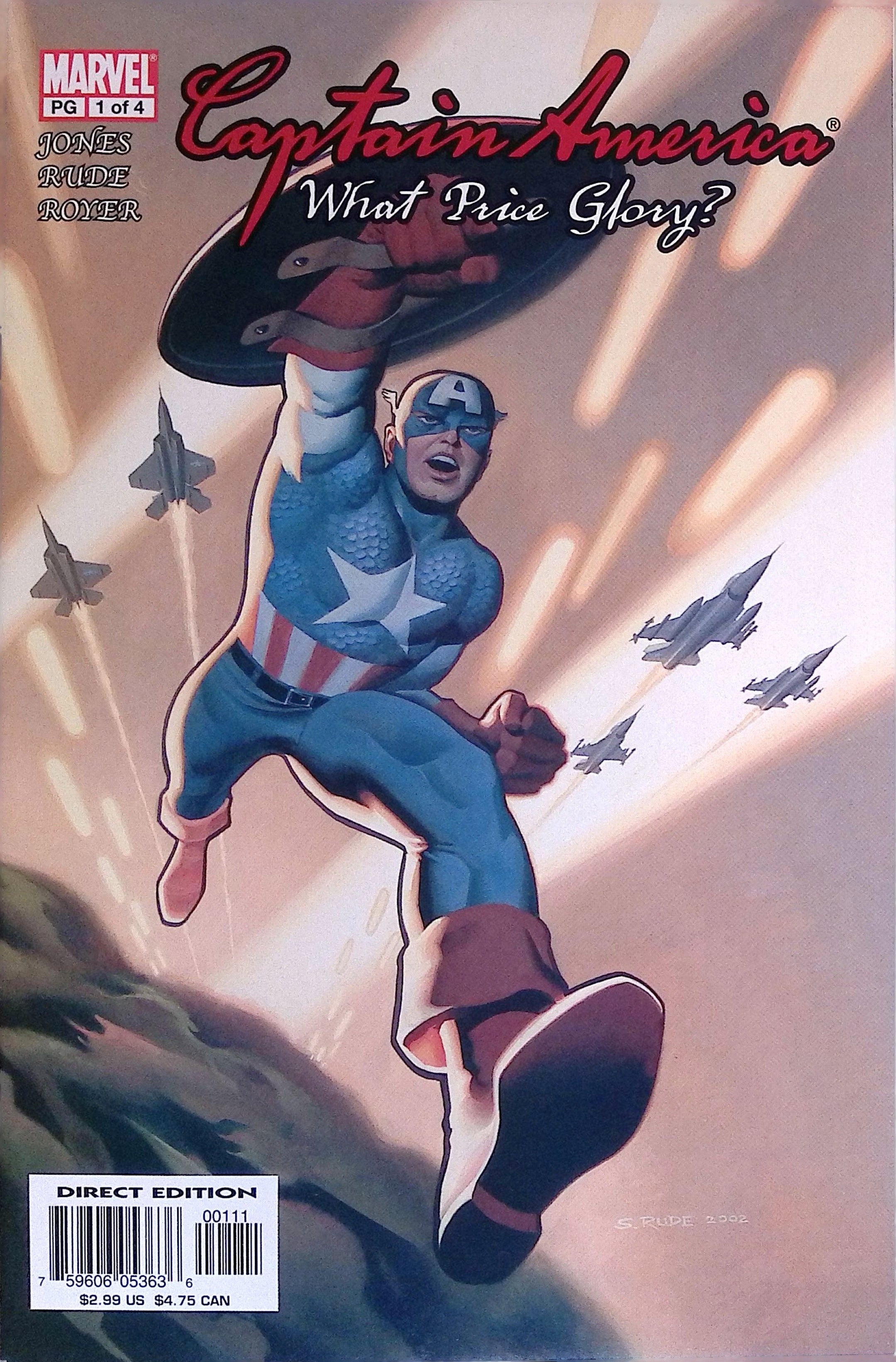 Captain America: What Price Glory? # 1 2003 NM-