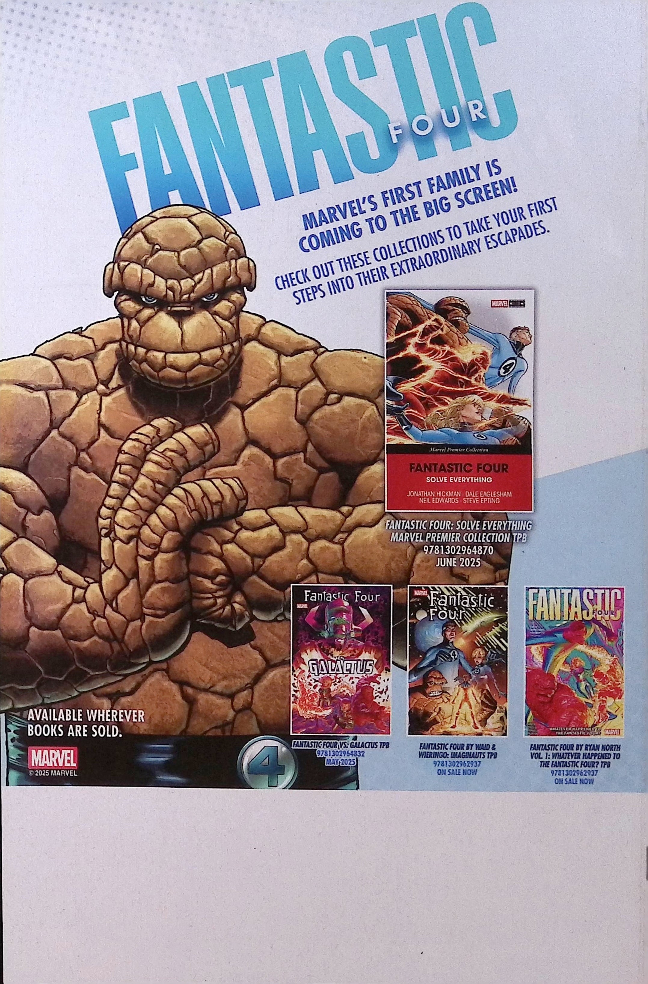Fantastic Four/Giant-Size X-Men #1 FCBD 2025 NM