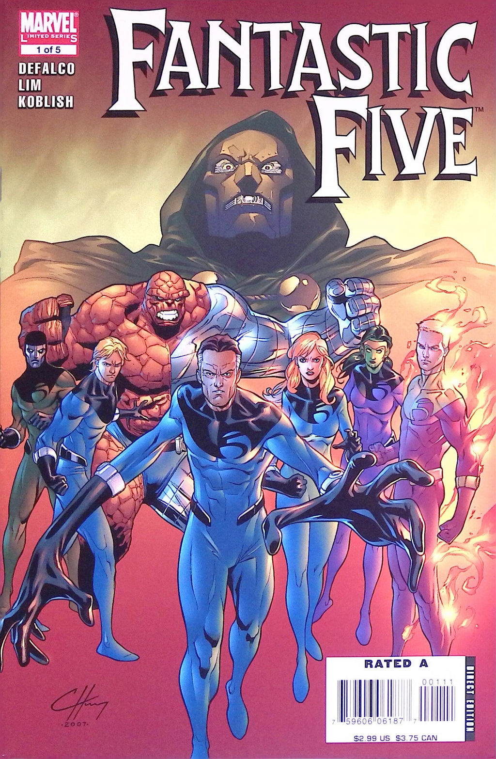 Fantastic Five # 1 2007 NM-