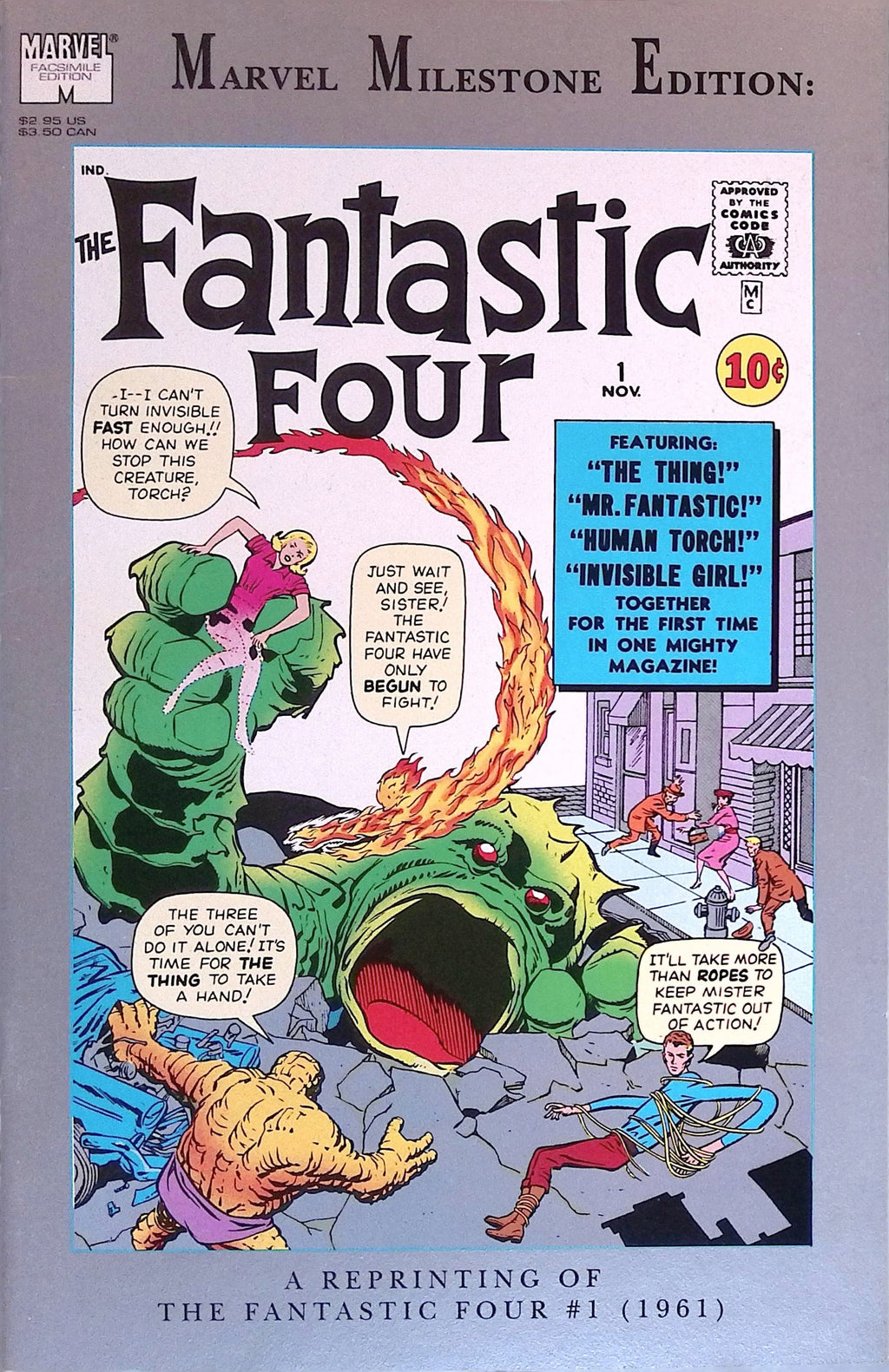 Marvel Milestone Edition: Fantastic Four # 1 1991 VF/NM