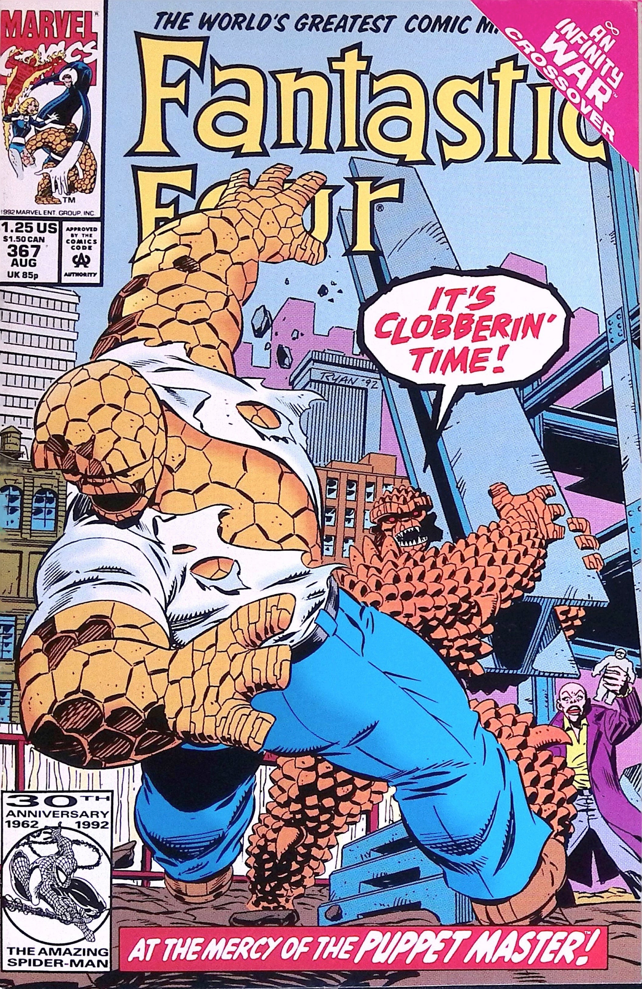 Fantastic Four # 367 1992 NM-
