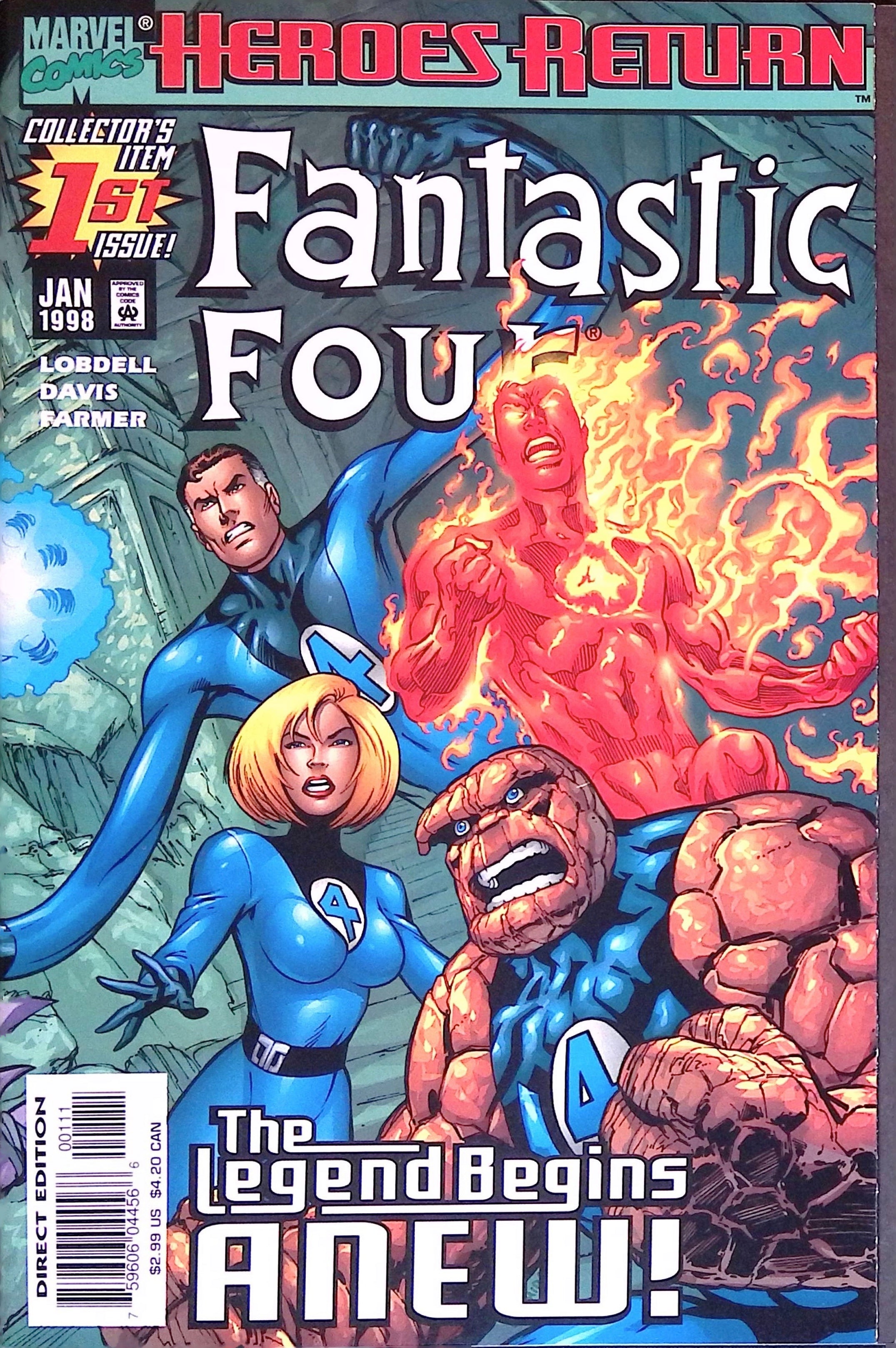 Fantastic Four # 1 1998 NM-