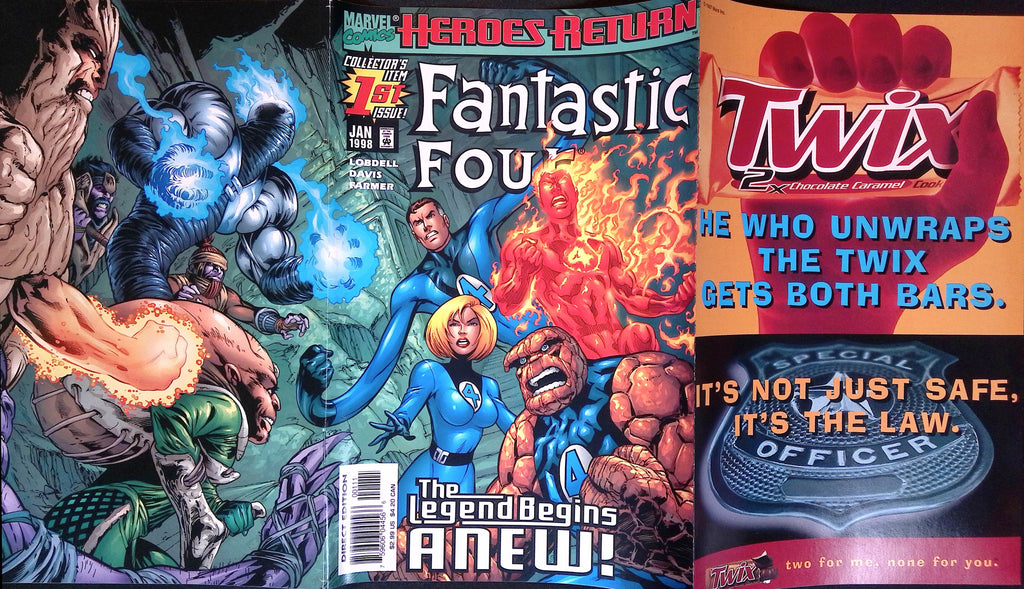 Fantastic Four # 1 1998 NM-