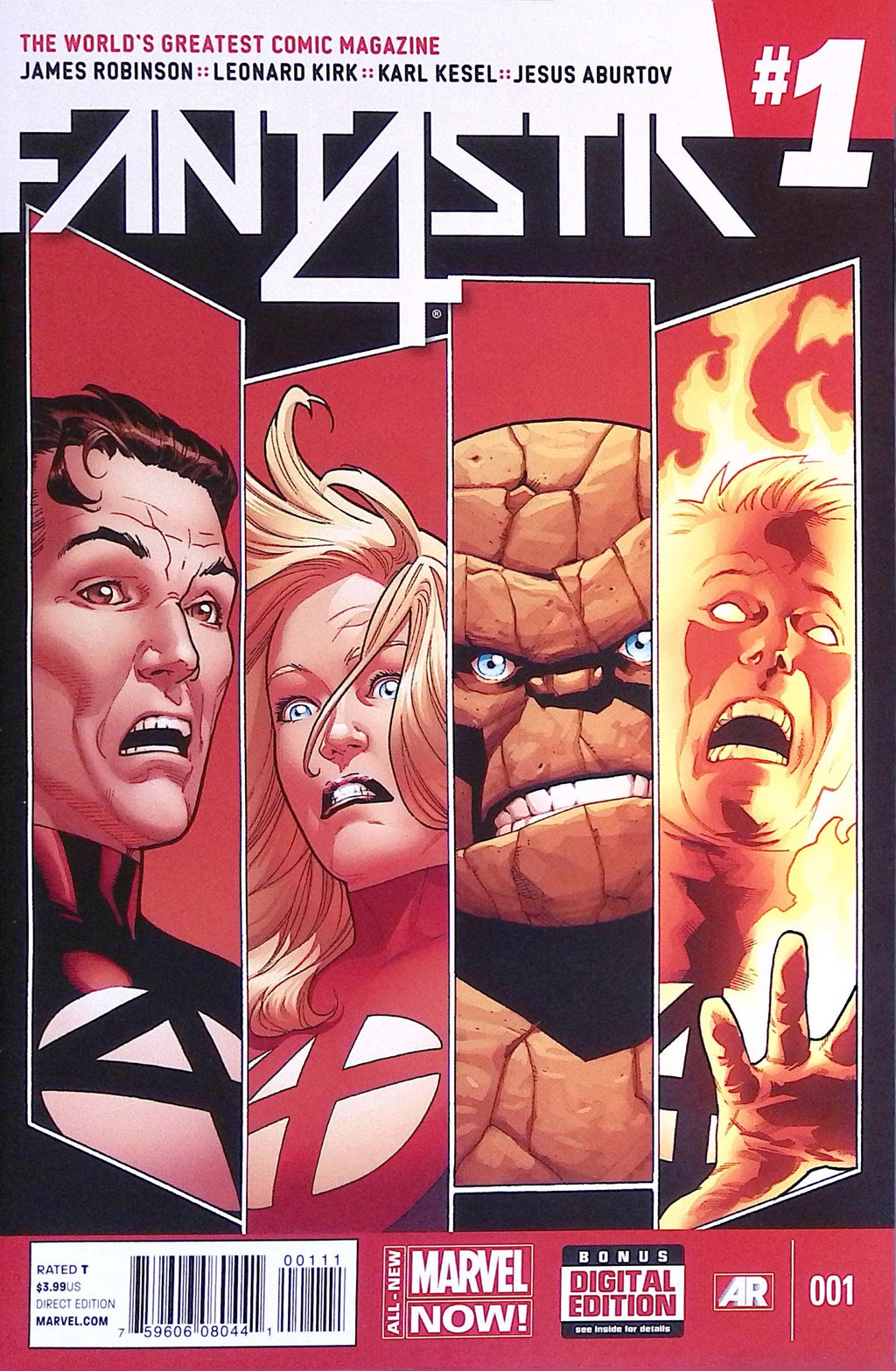 Fantastic Four # 1 2014 NM-