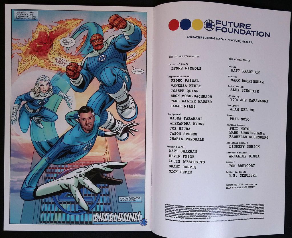 Fantastic Four: First Steps # 1 2025 NM