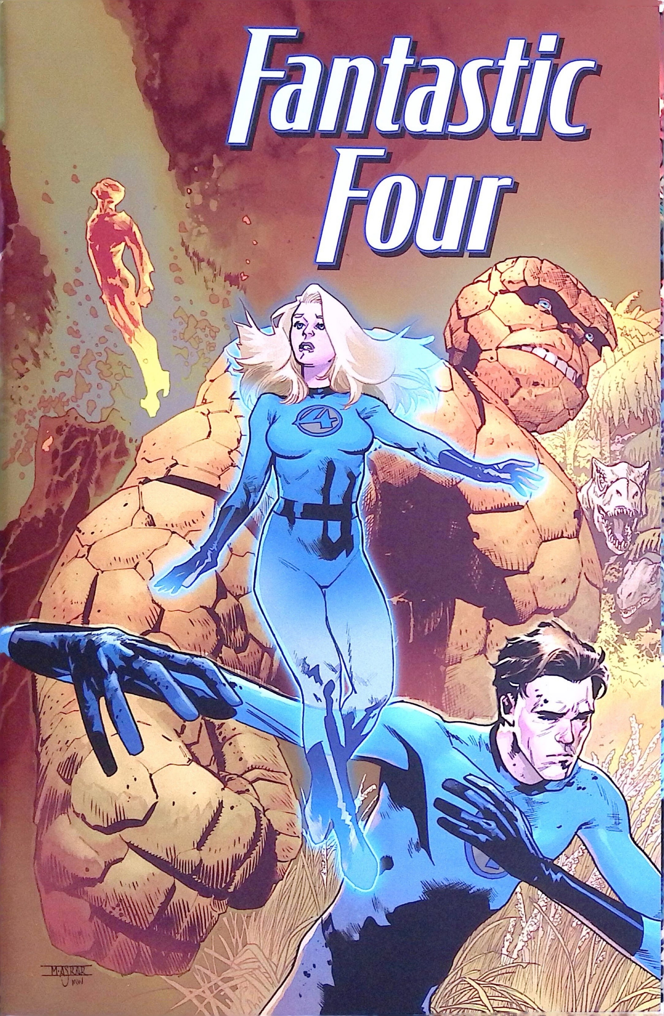 Fantastic Four # 1 Asrar Foil Variant 2025 NM